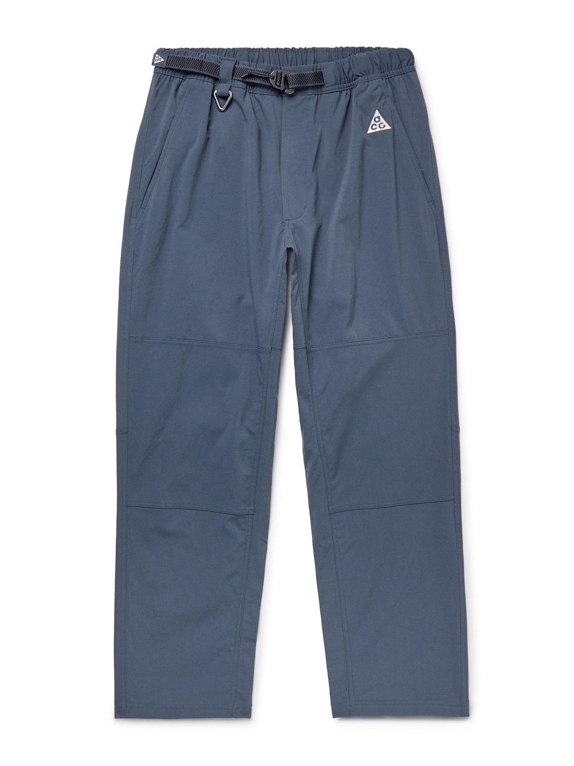 ACG Straight-Leg Logo-Embroidered Belted Stretch-Shell Trousers