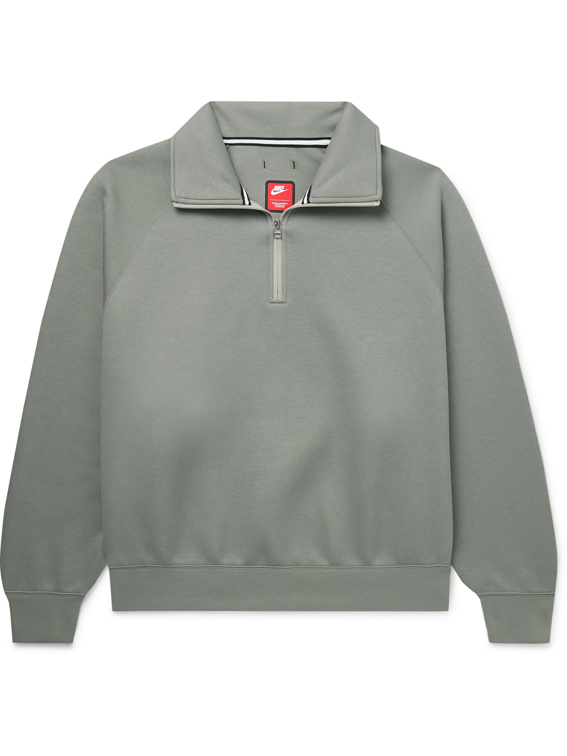 Nike - Reimagined Tech Fleece Half-Zip Sweatshirt - Men - Green - XXL