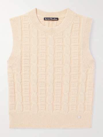 Men s Knitted Vests Designer Men swear MR PORTER
