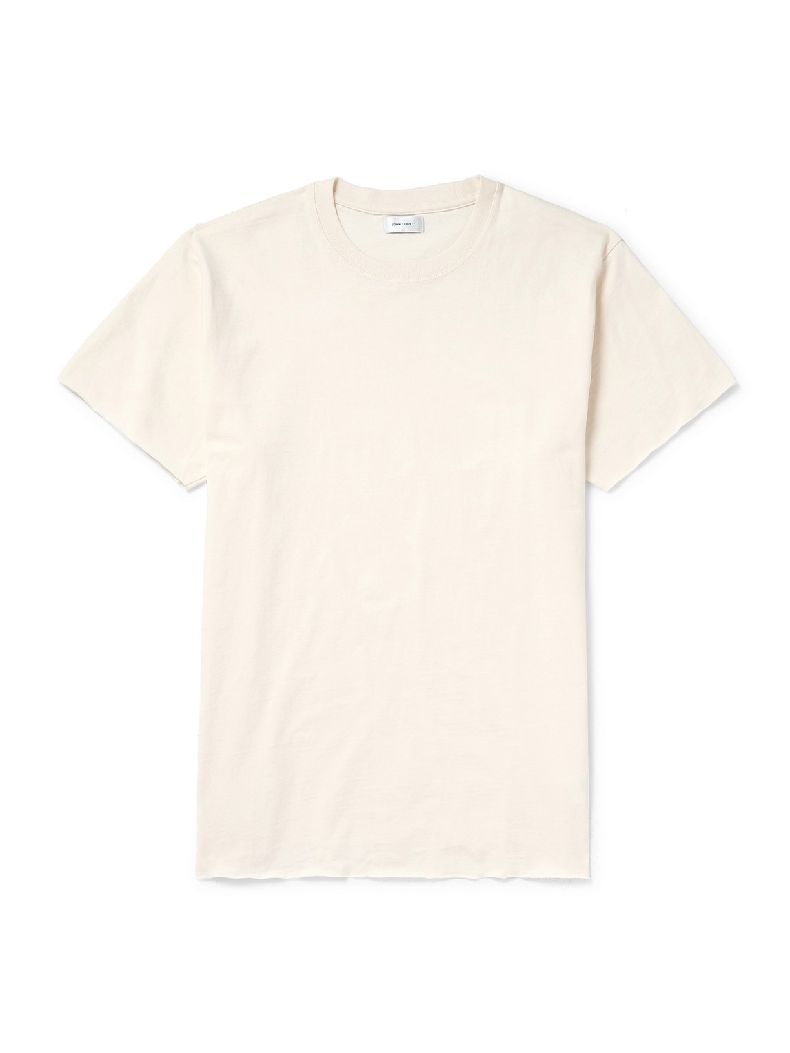 John Elliott Anti-expo Cotton-jersey T-shirt In Neutrals