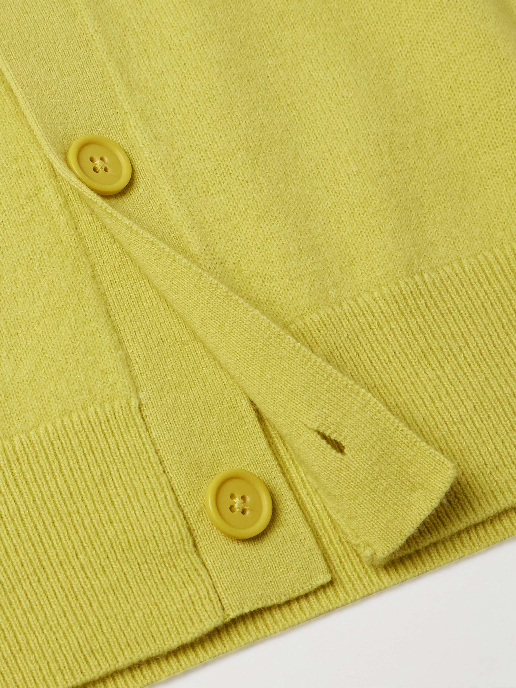 ACNE STUDIOS Keve Logo-Appliquéd Wool Cardigan