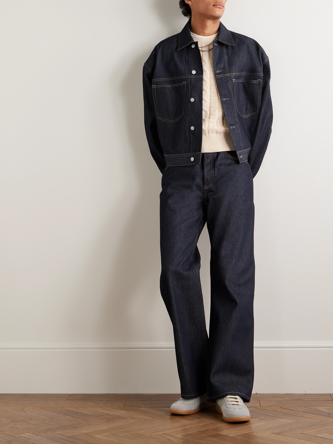 ACNE STUDIOS 2021M WIDE-LEG JEANS