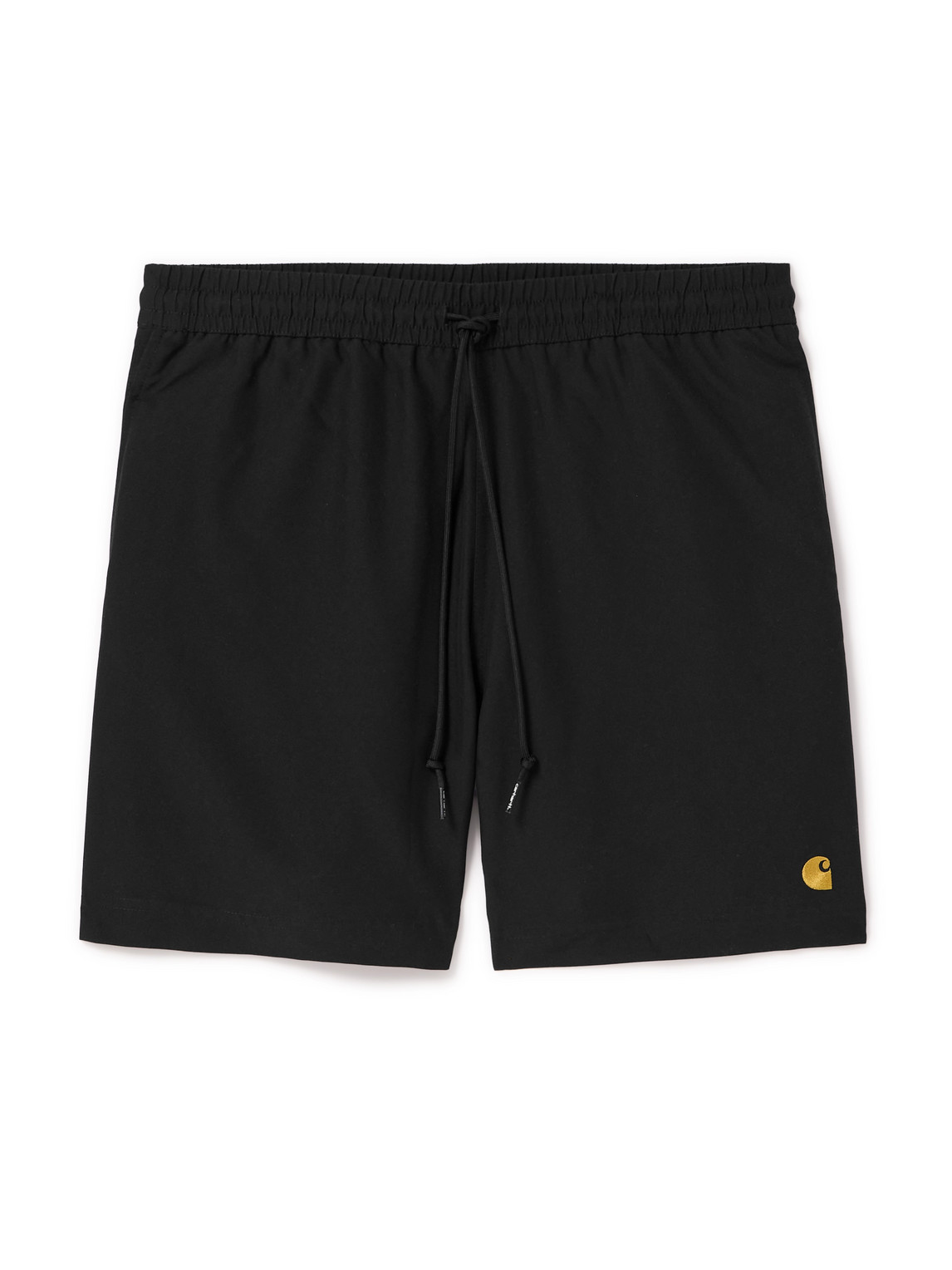 Carhartt Work In Progress Chase Swim Trunks In Black