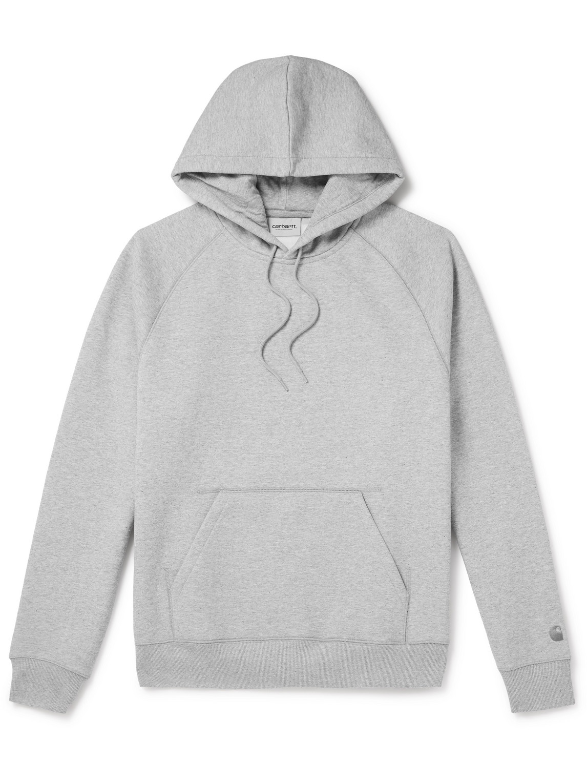Chase Logo-Embroidered Cotton-Blend Jersey Hoodie