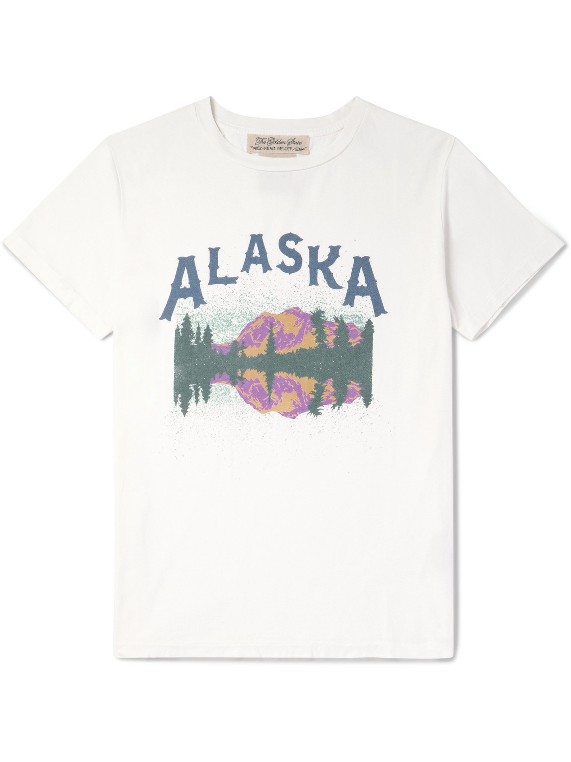 Alaska Slim-Fit Printed Cotton-Jersey T-Shirt
