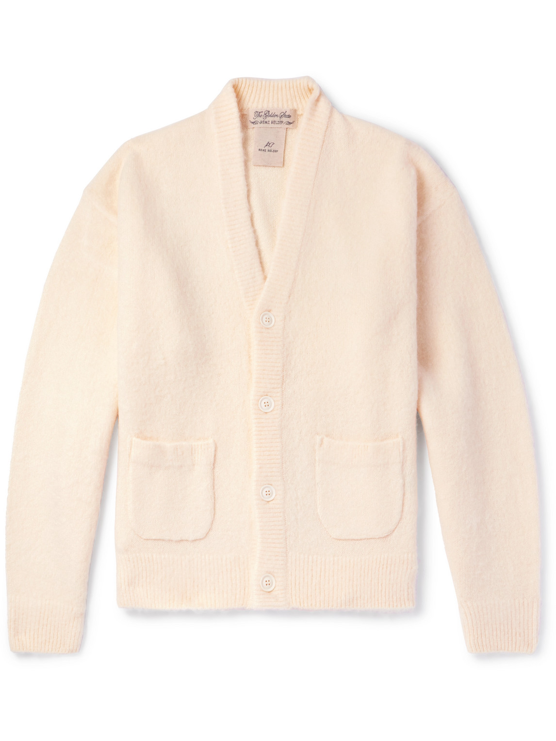 Remi Relief Cotton Wool Cardigan L Women's Autumn Winter