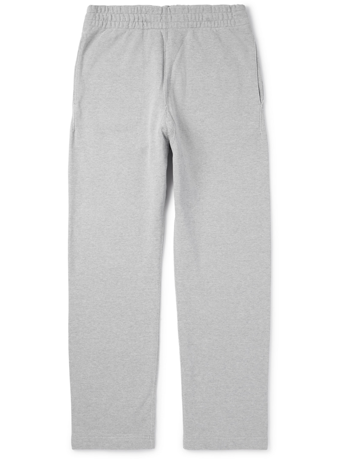 Straight-Leg Cotton-Jersey Sweatpants