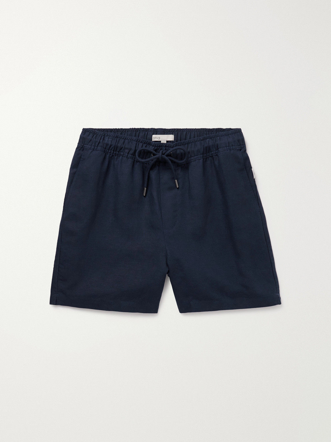 Air Straight-Leg Linen and Lyocell-Blend Drawstring Shorts