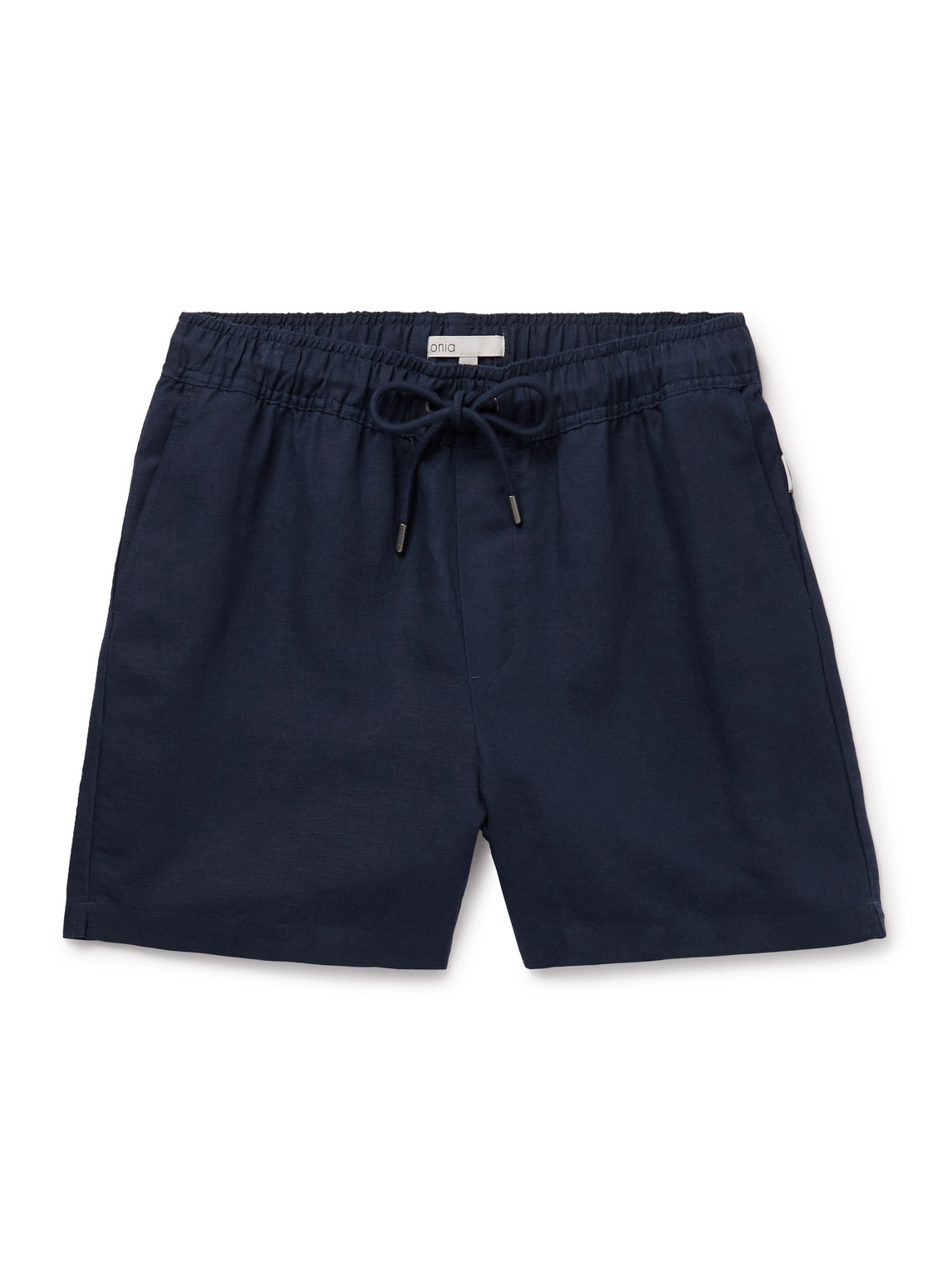 Air Straight-Leg Linen and Lyocell-Blend Drawstring Shorts