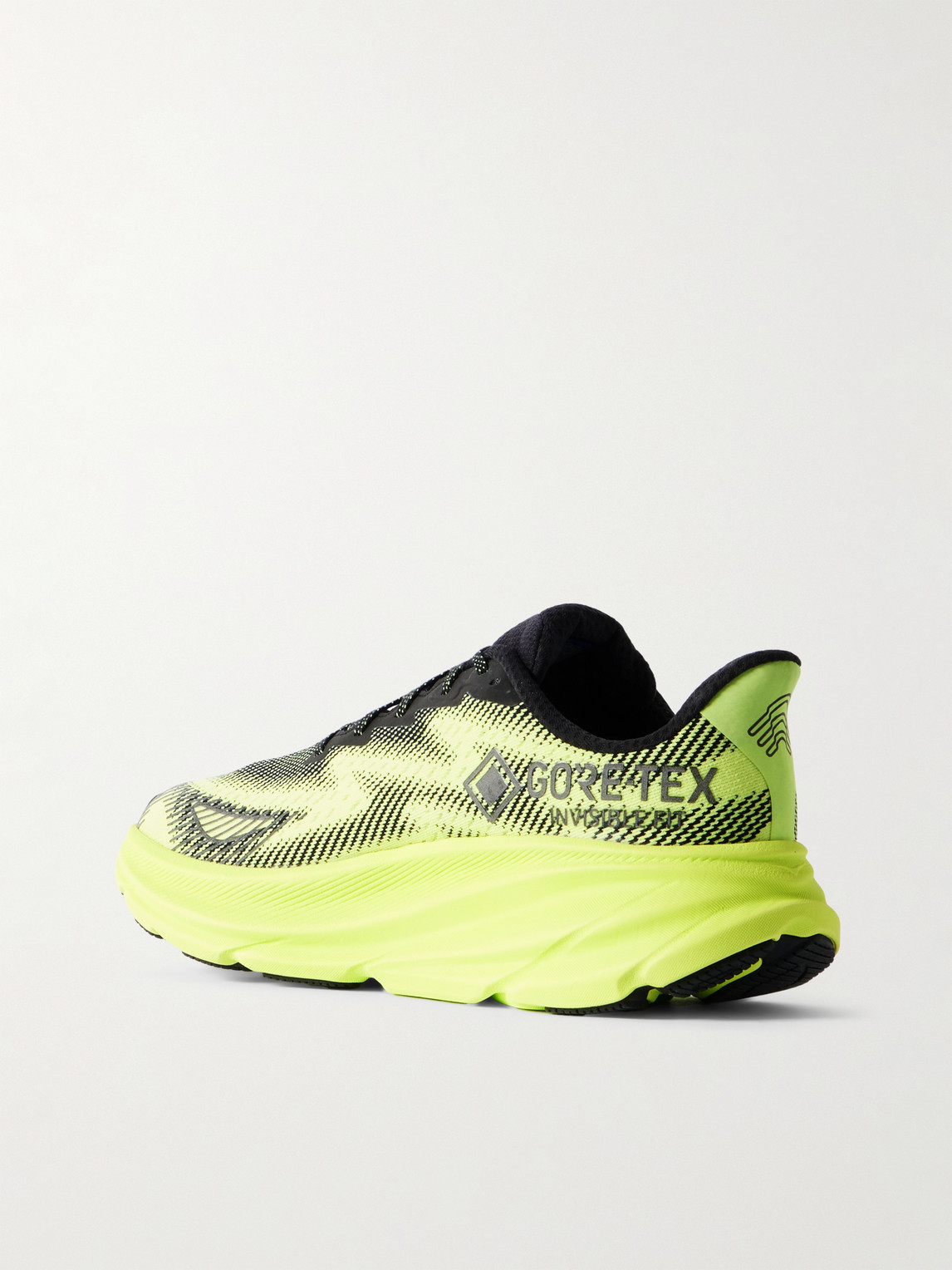Hoka Bondi Sr Caged Sneakers In Yellow