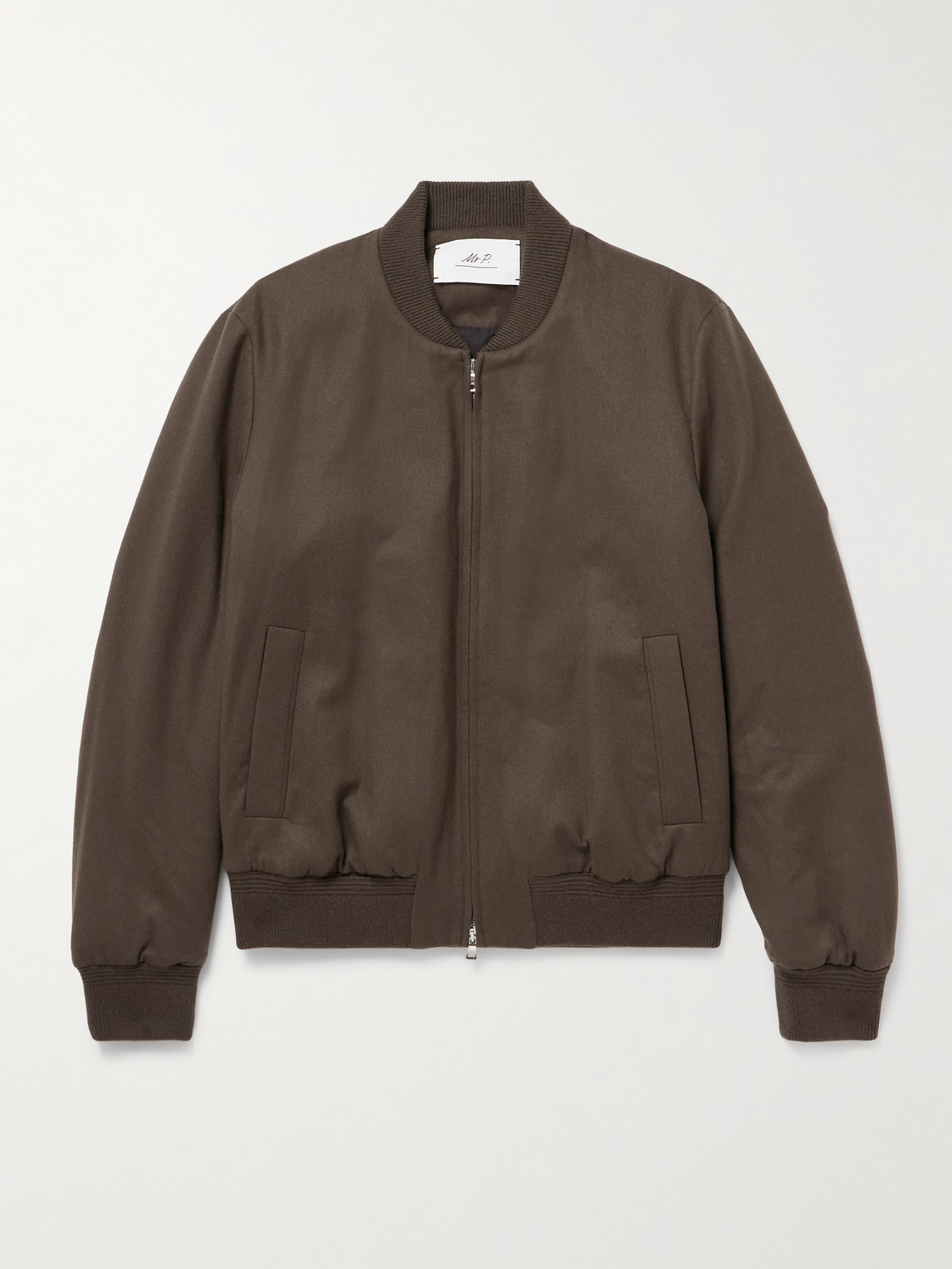 MR P. Padded Cashmere-Blend Bomber Jacket - Men