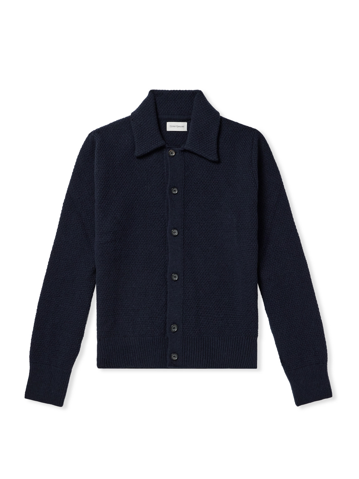 Oliver Spencer - Britten Wool Cardigan - Men - Blue - XXL