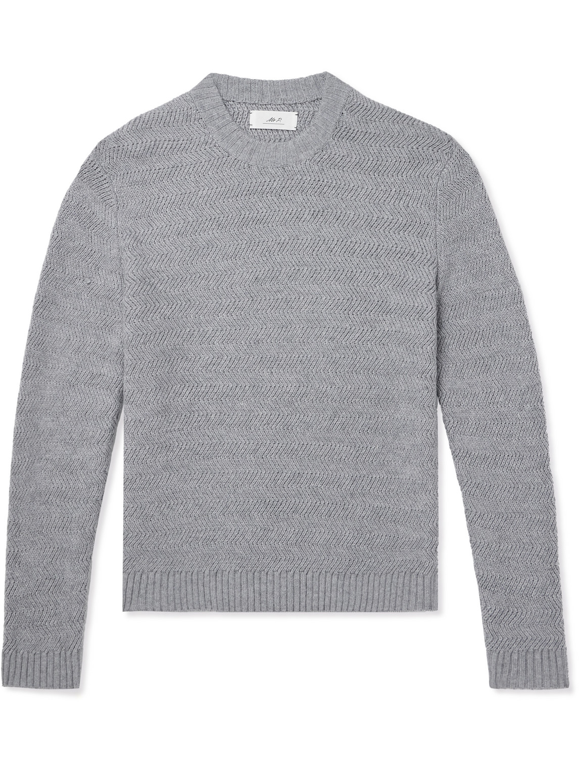 Wool and Cashmere-Blend Sweater