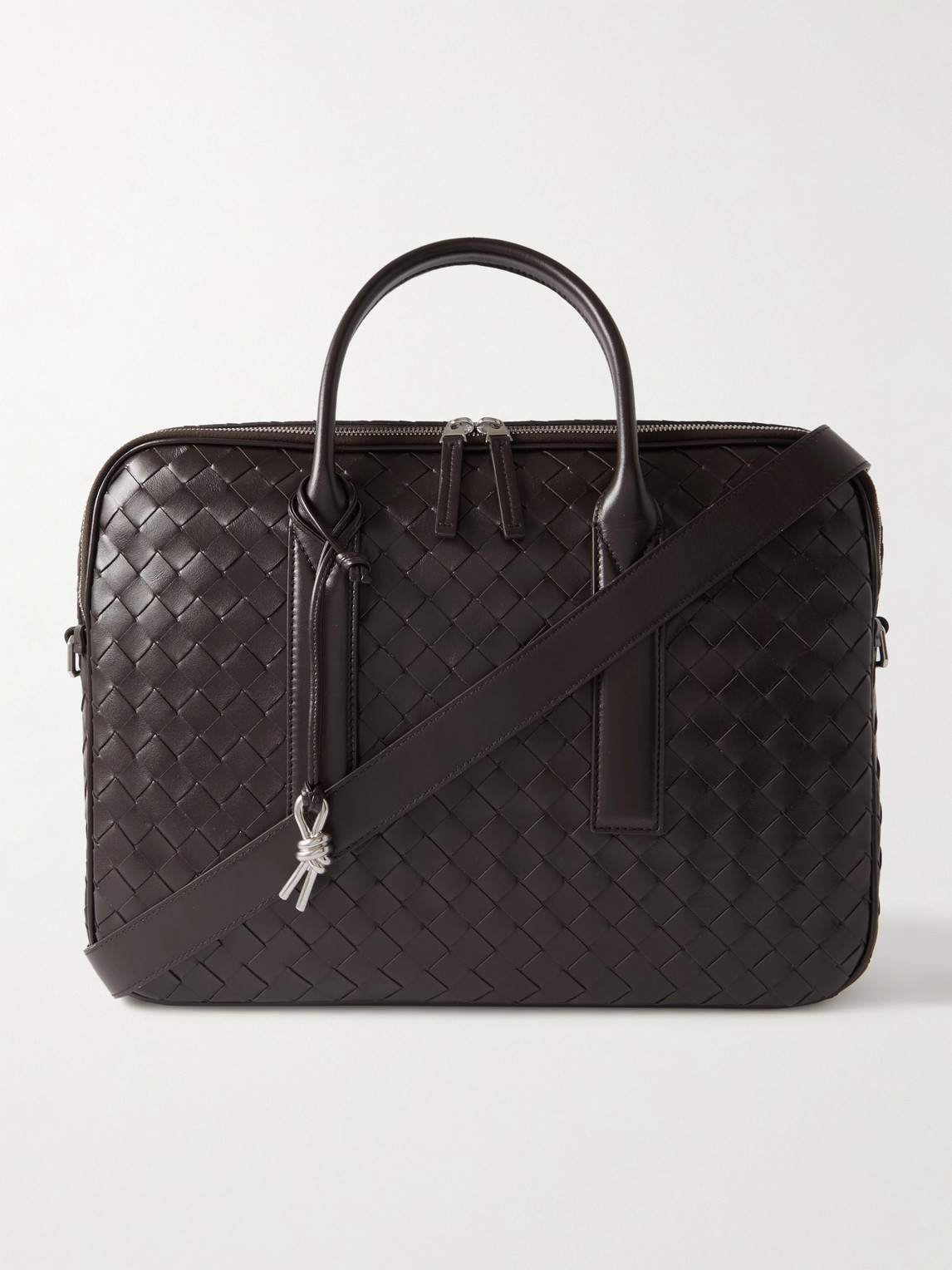Bottega Veneta Intrecciato Leather Briefcase - Men