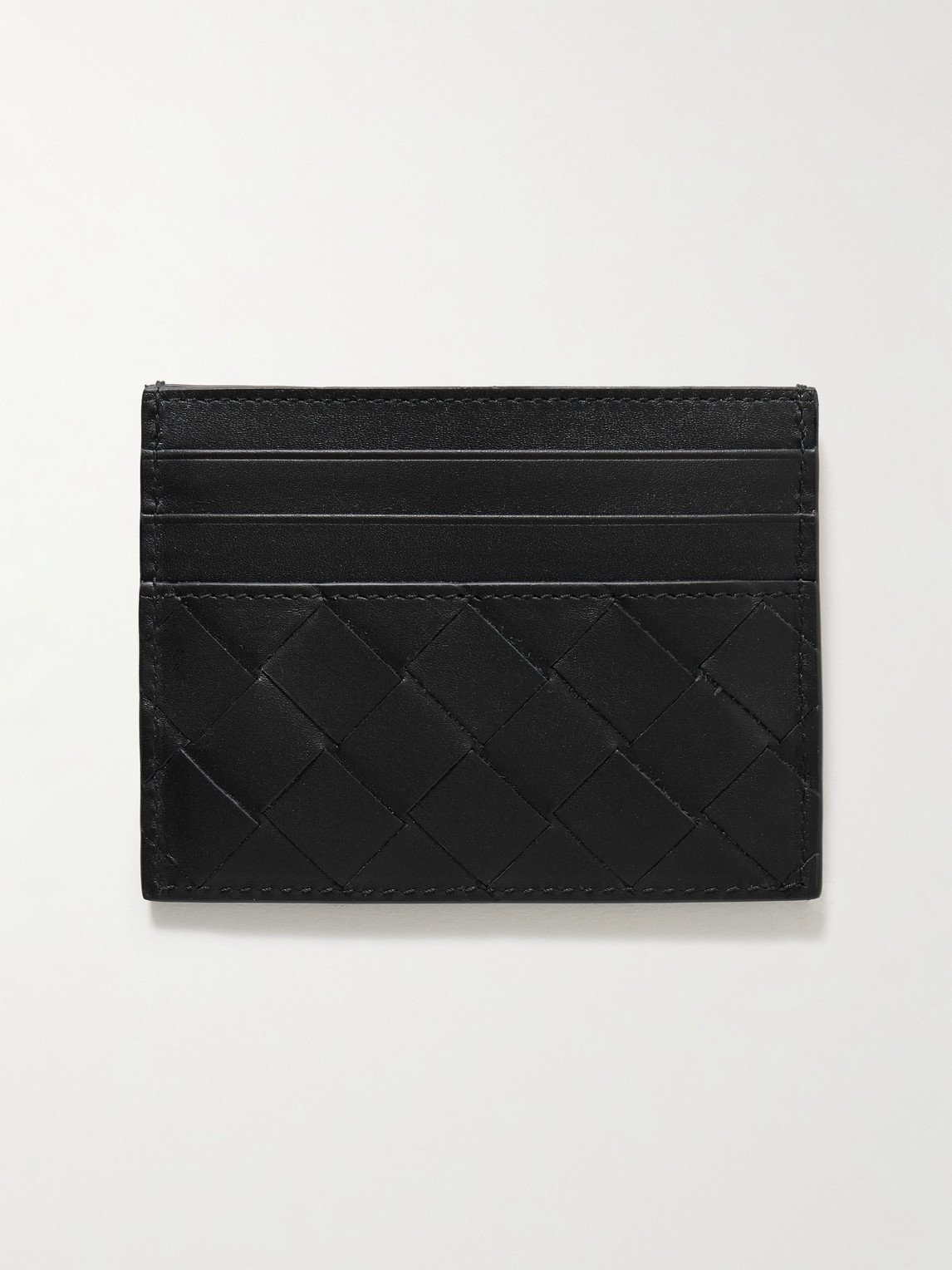 Bottega Veneta Intrecciato Leather Cardholder - Men
