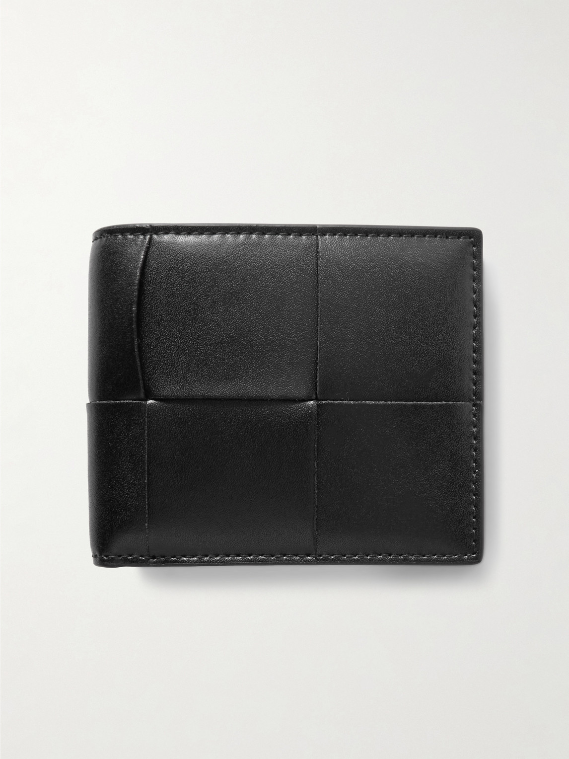 Bottega Veneta Cassette Intrecciato Leather Billfold Wallet - Men