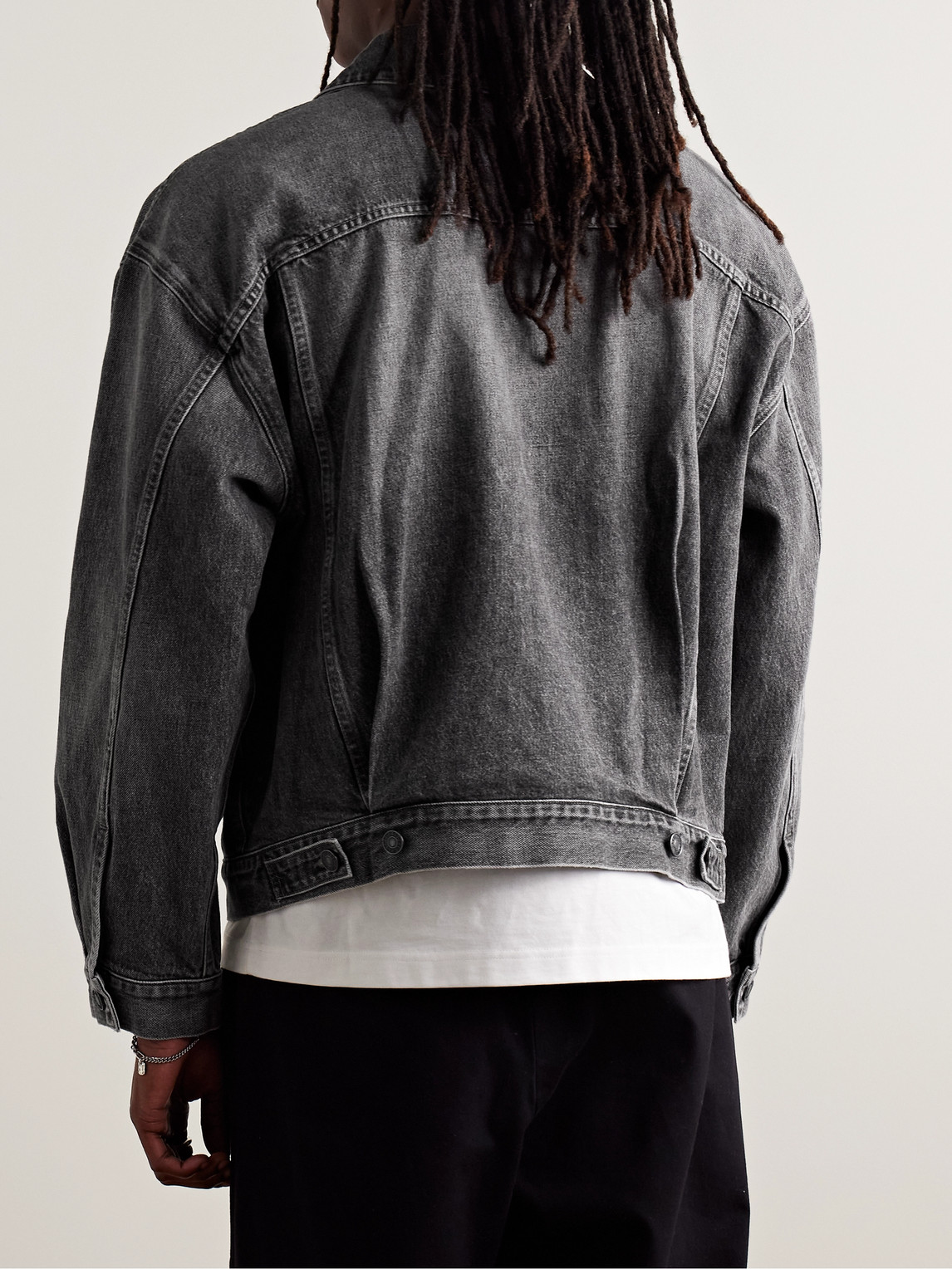  Agolde - Stefano Denim Trucker Jacket - Men - Gray - M 