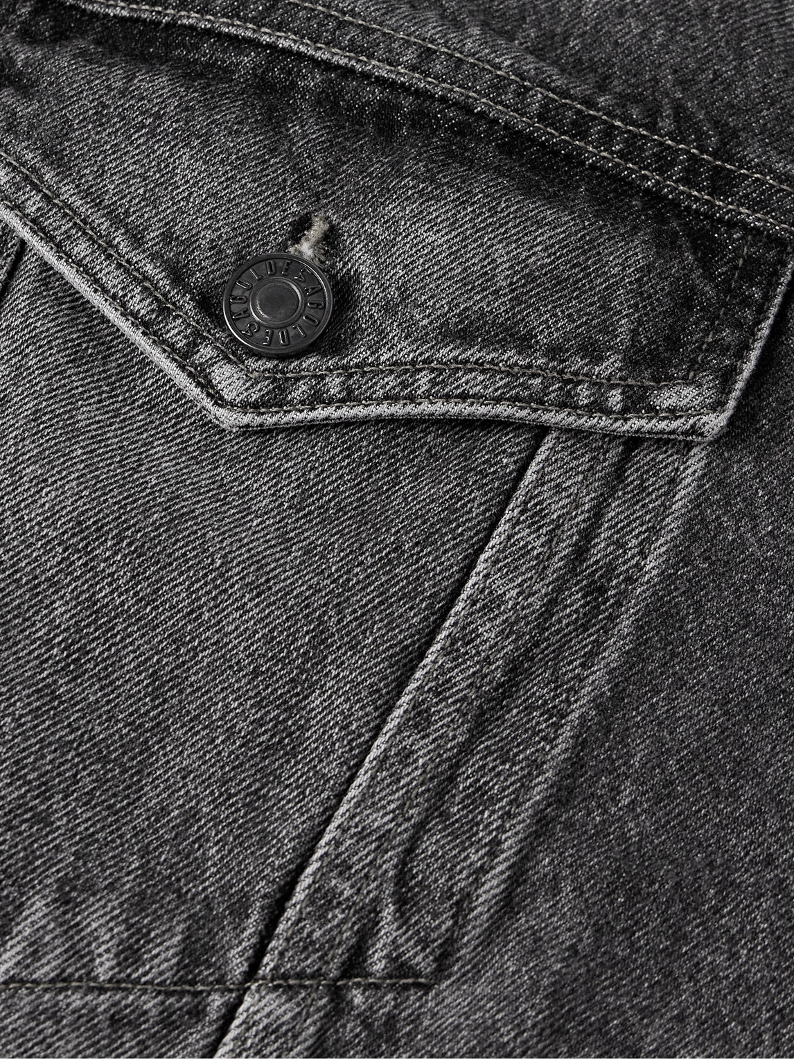  Agolde - Stefano Denim Trucker Jacket - Men - Gray - M 