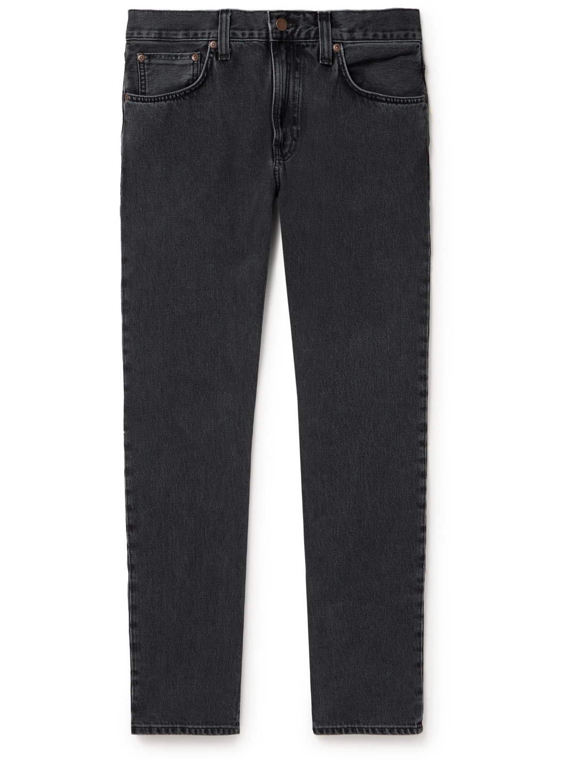 Nudie Jeans - Gritty Jackson Straight-Leg Jeans - Men - Black - 28W 32L