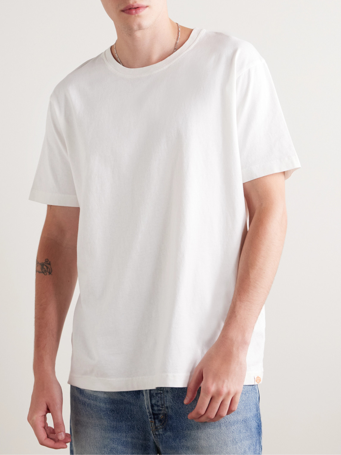 NUDIE JEANS UNO EVERYDAY COTTON-JERSEY T-SHIRT
