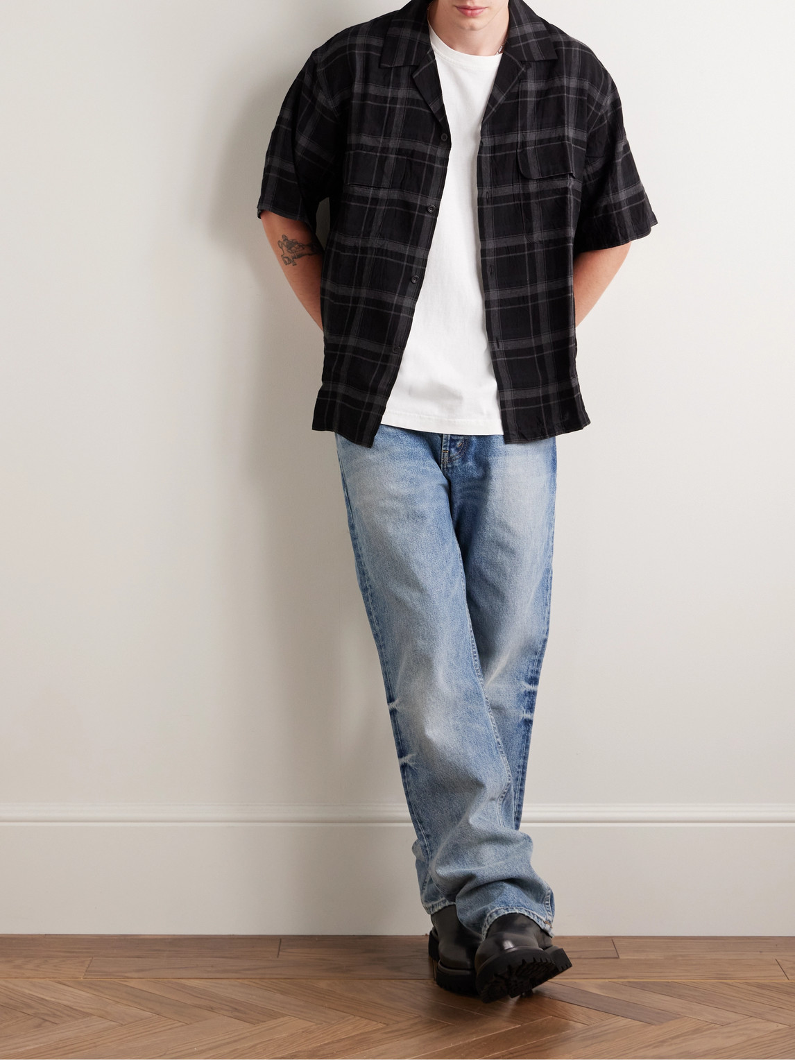 NUDIE JEANS UNO EVERYDAY COTTON-JERSEY T-SHIRT