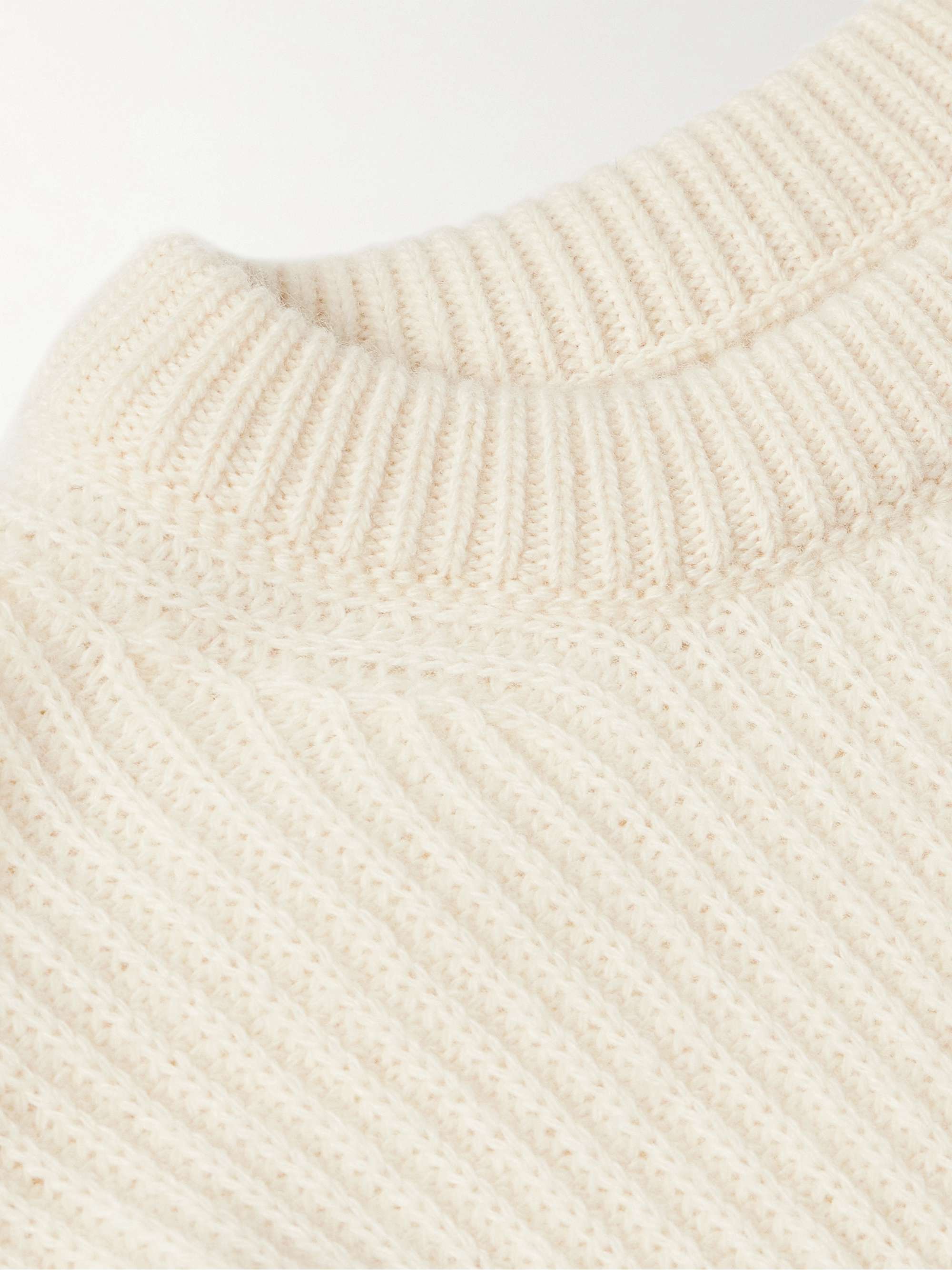 NUDIE JEANS August Ribbed Wool Sweater