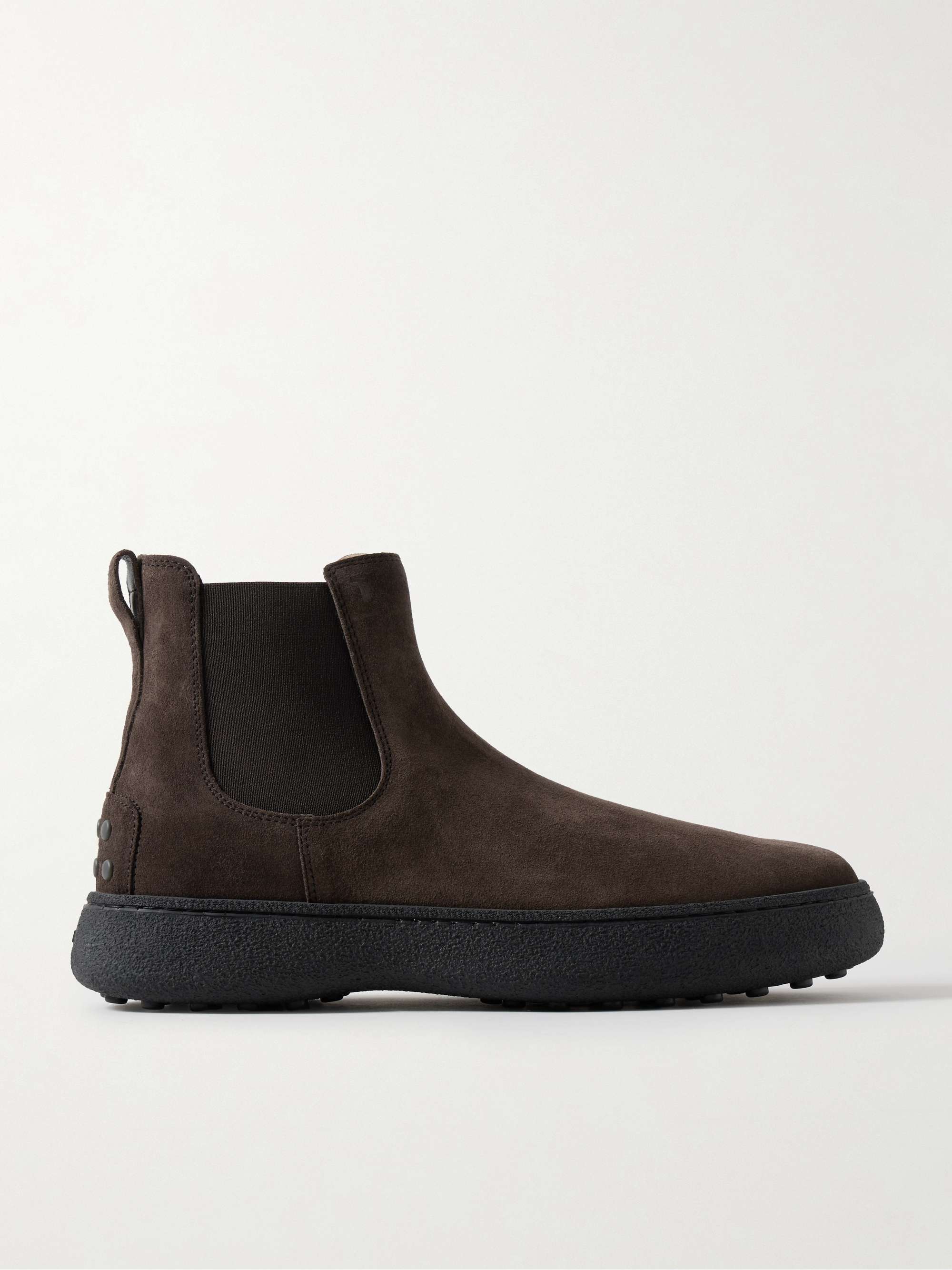 TOD S Suede Chelsea Boots for Men MR PORTER