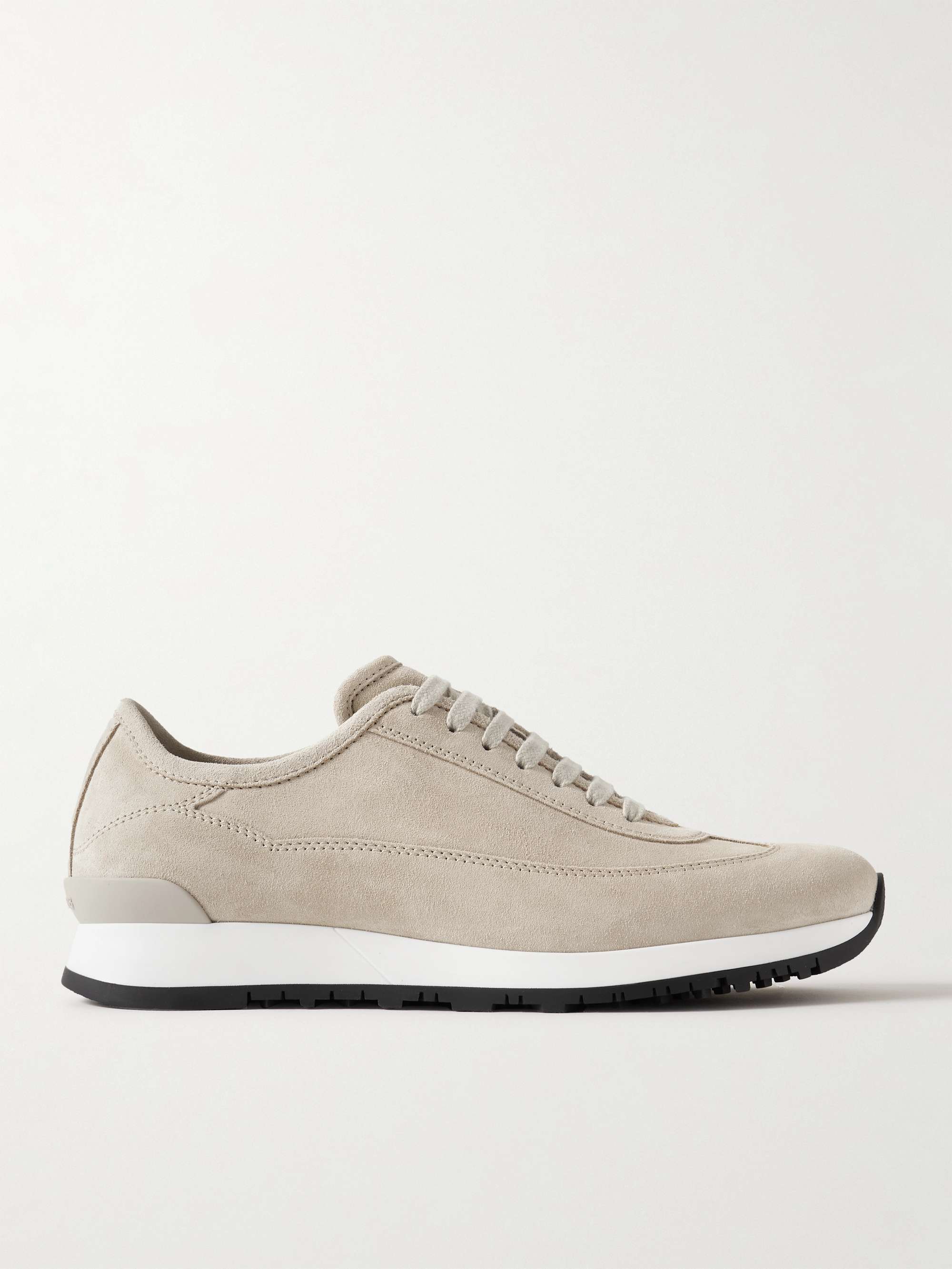 JOHN LOBB Foundry II Suede Sneakers for Men MR PORTER