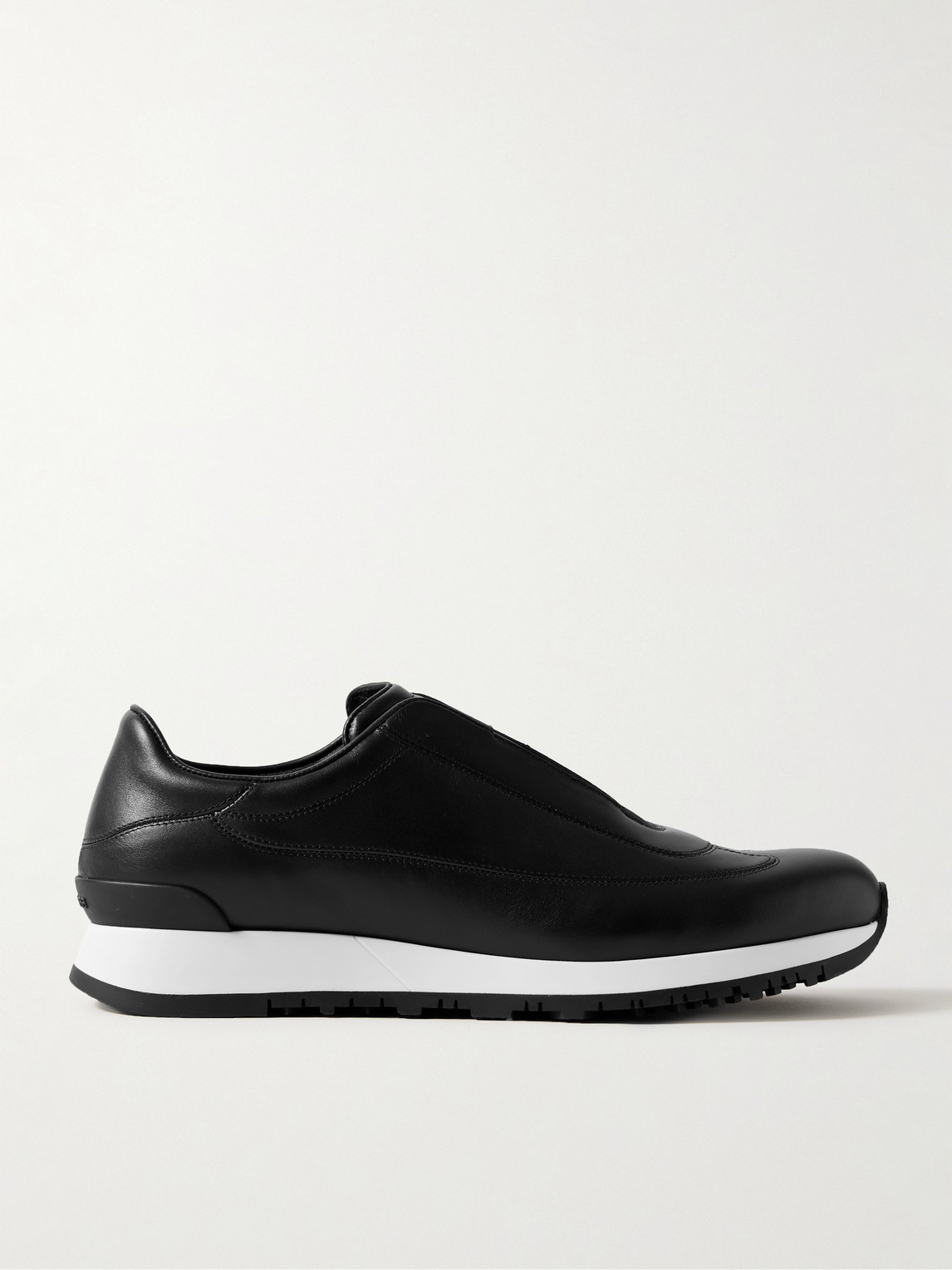 John Lobb Lift Leather Slip-On Sneakers - Men