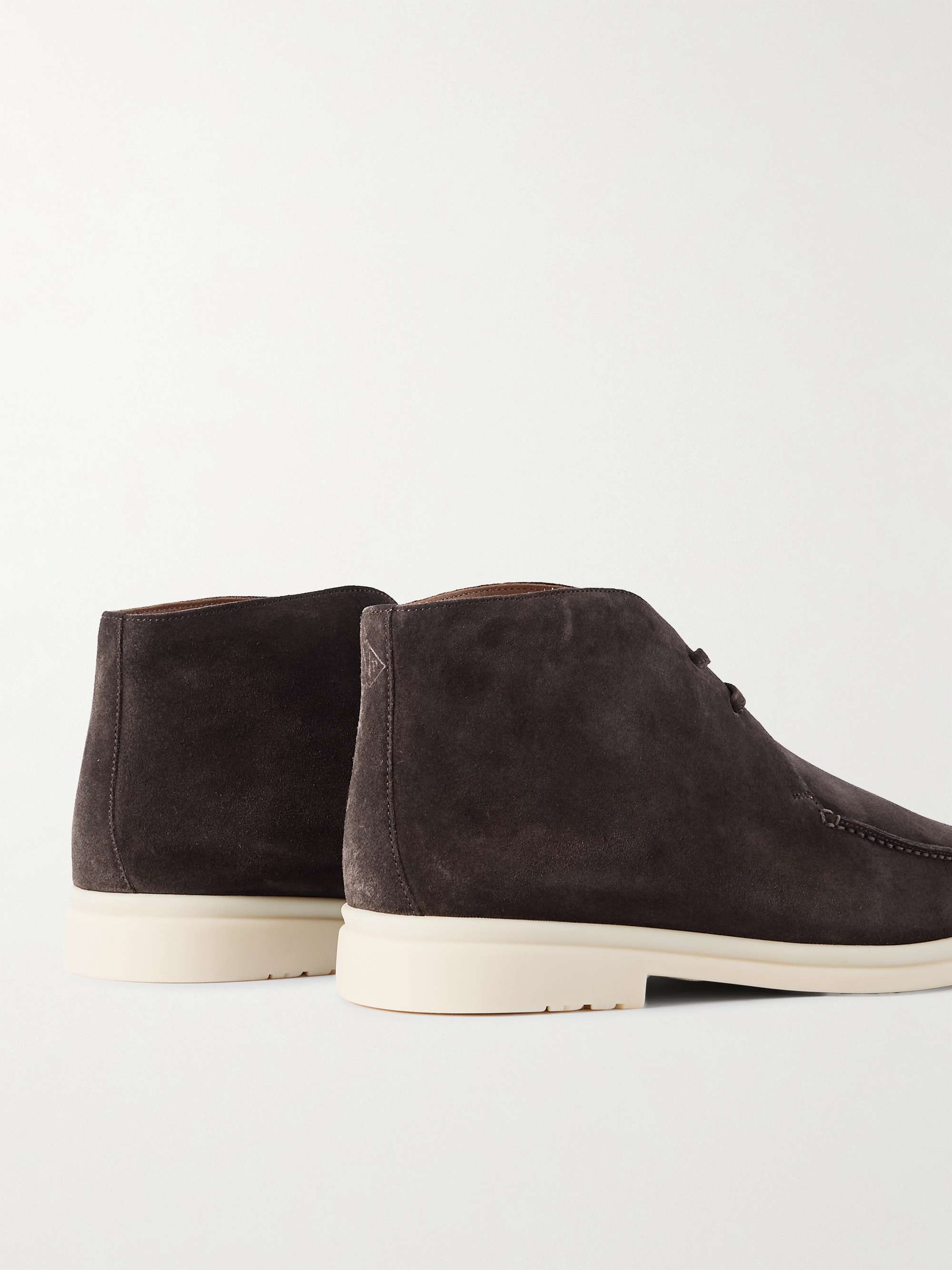 LORO PIANA بوت تشوكا Walk and Walk من جلد السويد
