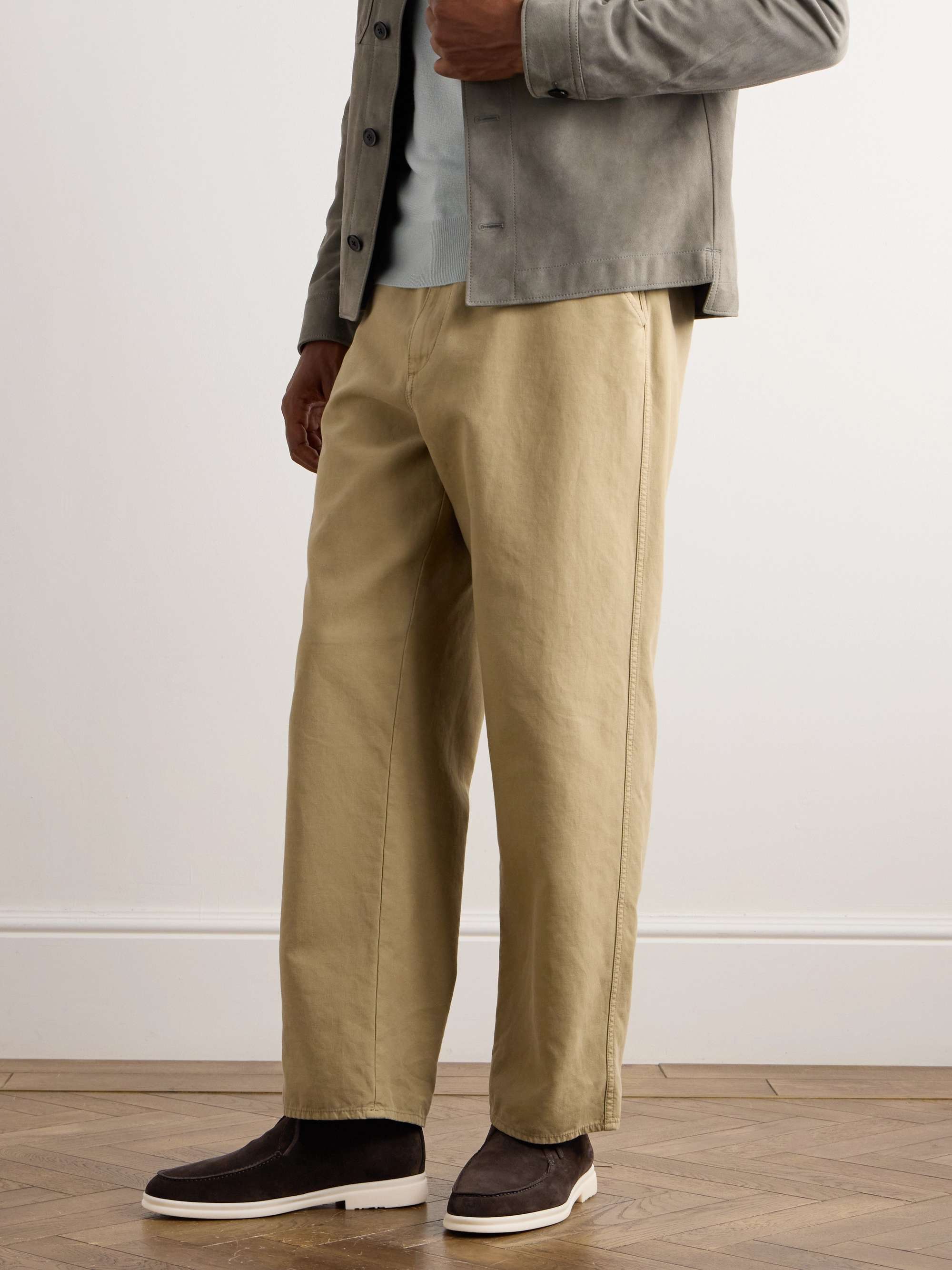 LORO PIANA بوت تشوكا Walk and Walk من جلد السويد