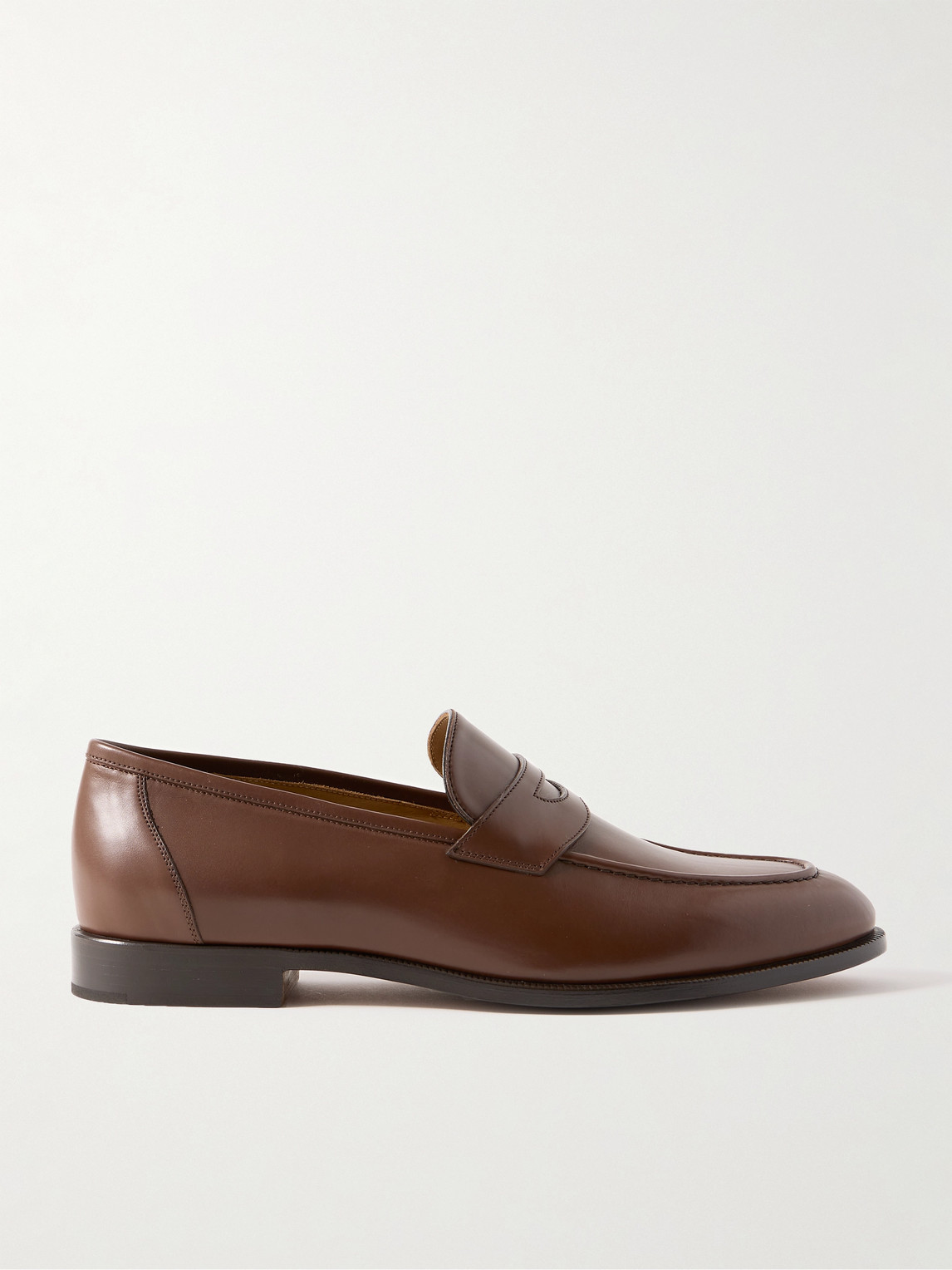 Loro Piana Sergio Walk Leather Penny Loafers - Men