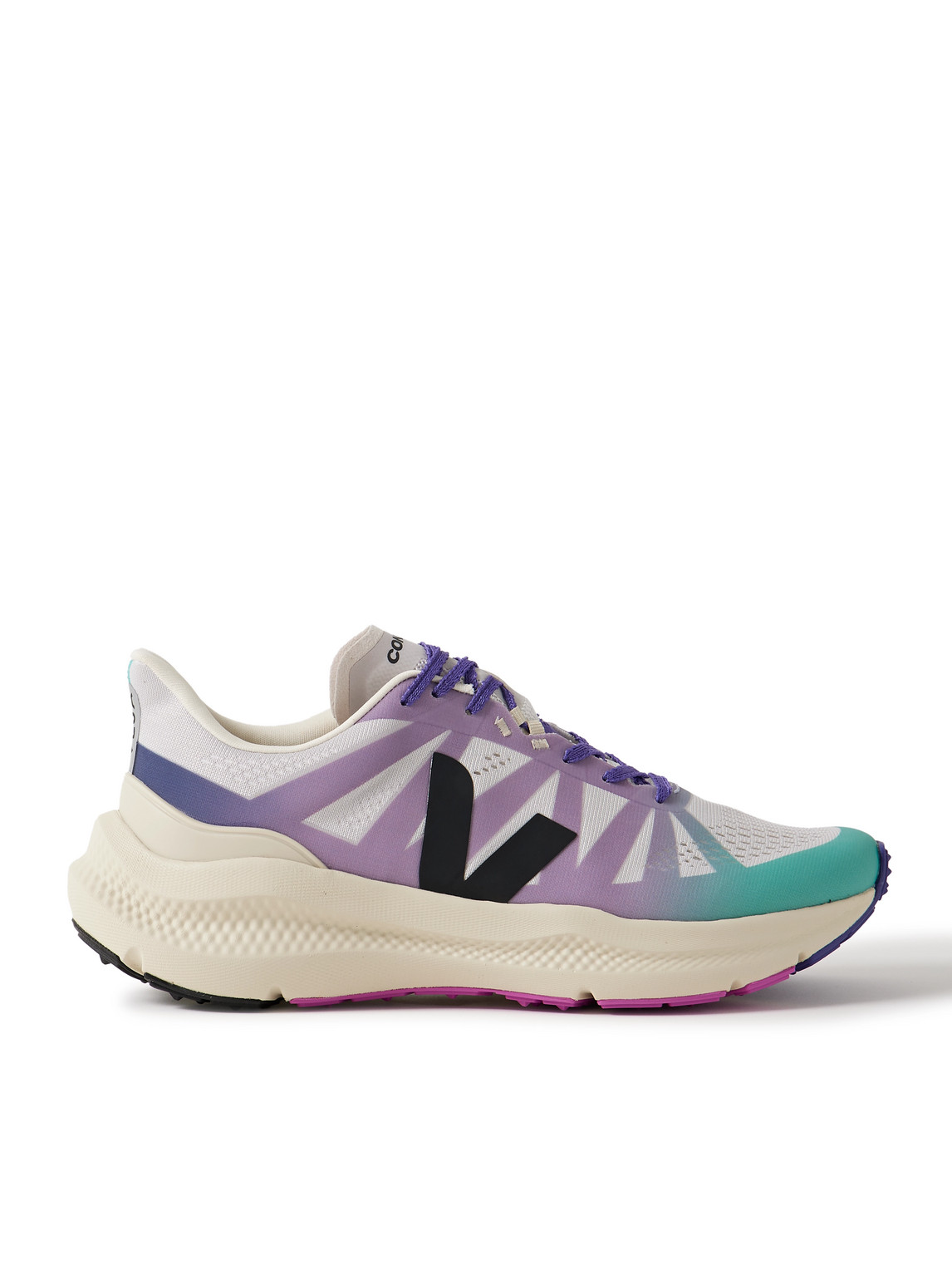 Veja - Condor 3 Rubber and Recycled-Mesh Sneakers - Men - Purple - EU 43
