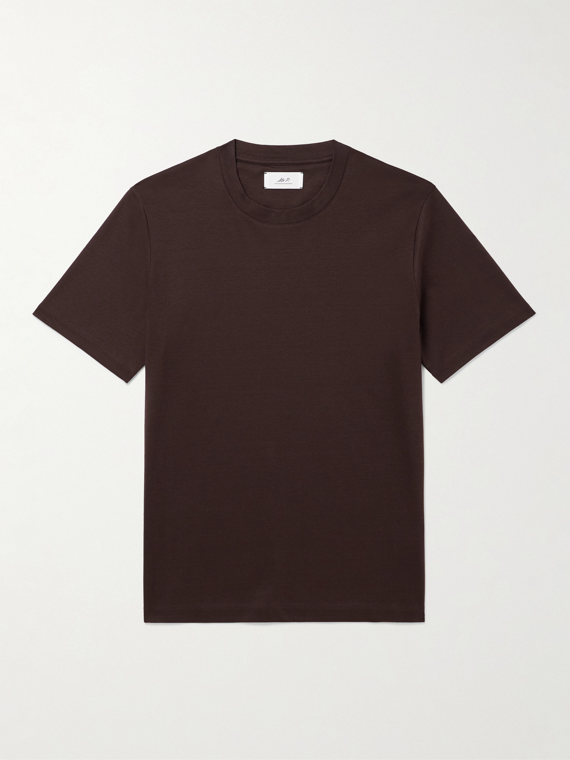 MR P. Mercerised Cotton-Jersey T-Shirt - Men