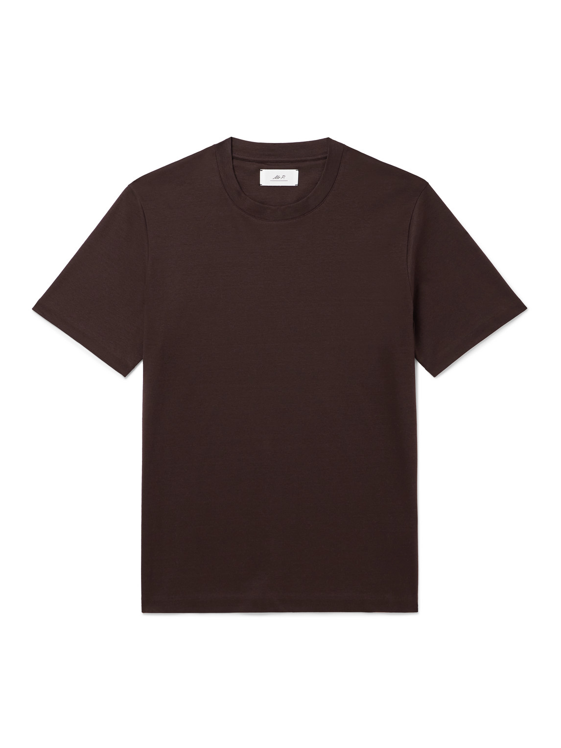 Mercerised Cotton-Jersey T-Shirt