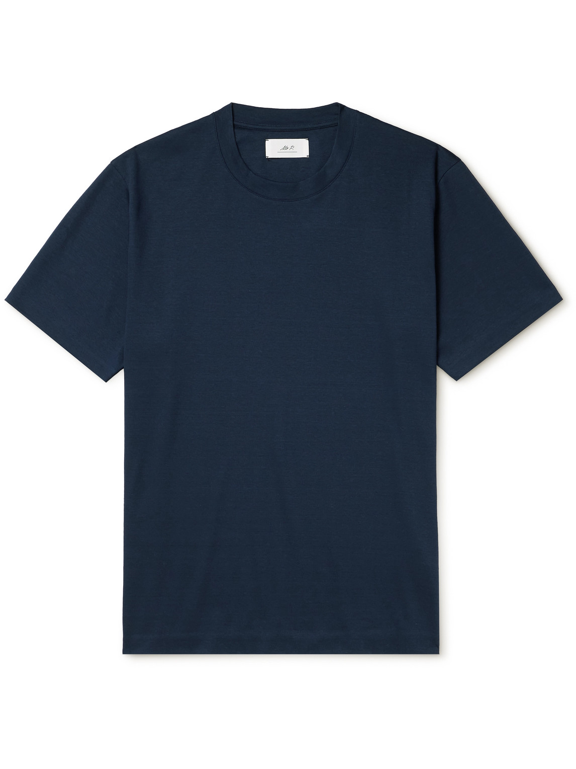 Mercerised Cotton-Jersey T-Shirt