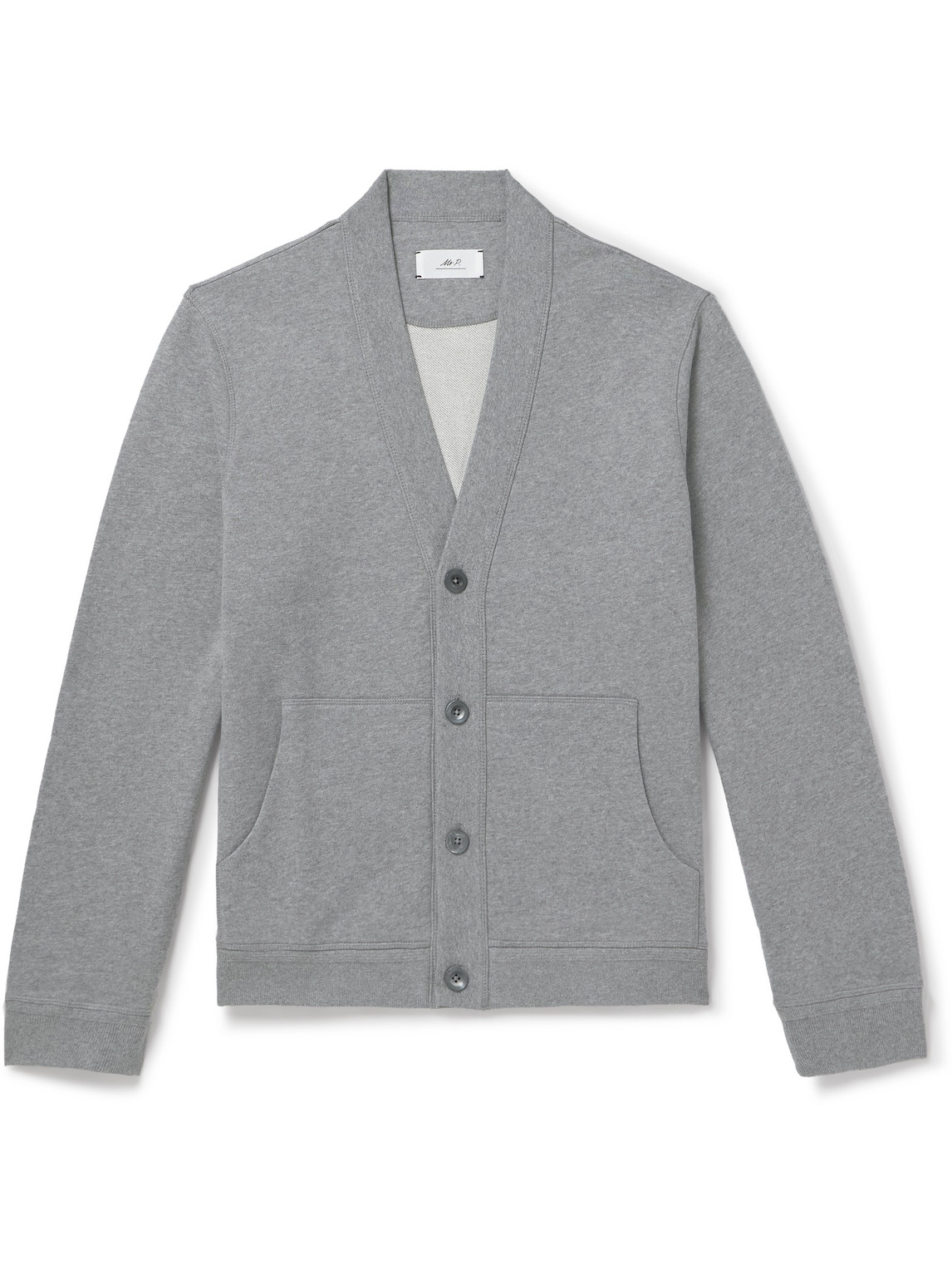Cotton-Jersey Cardigan