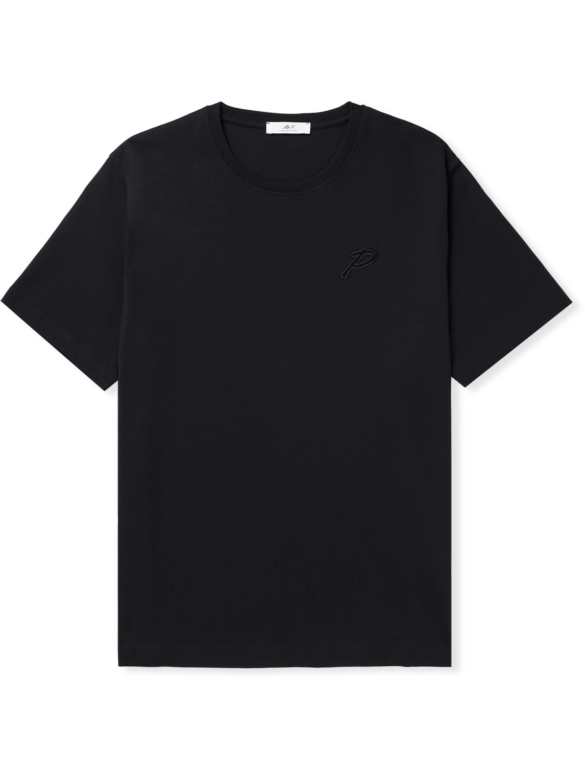 Collegiate Logo-Appliquéd Cotton-Jersey T-Shirt