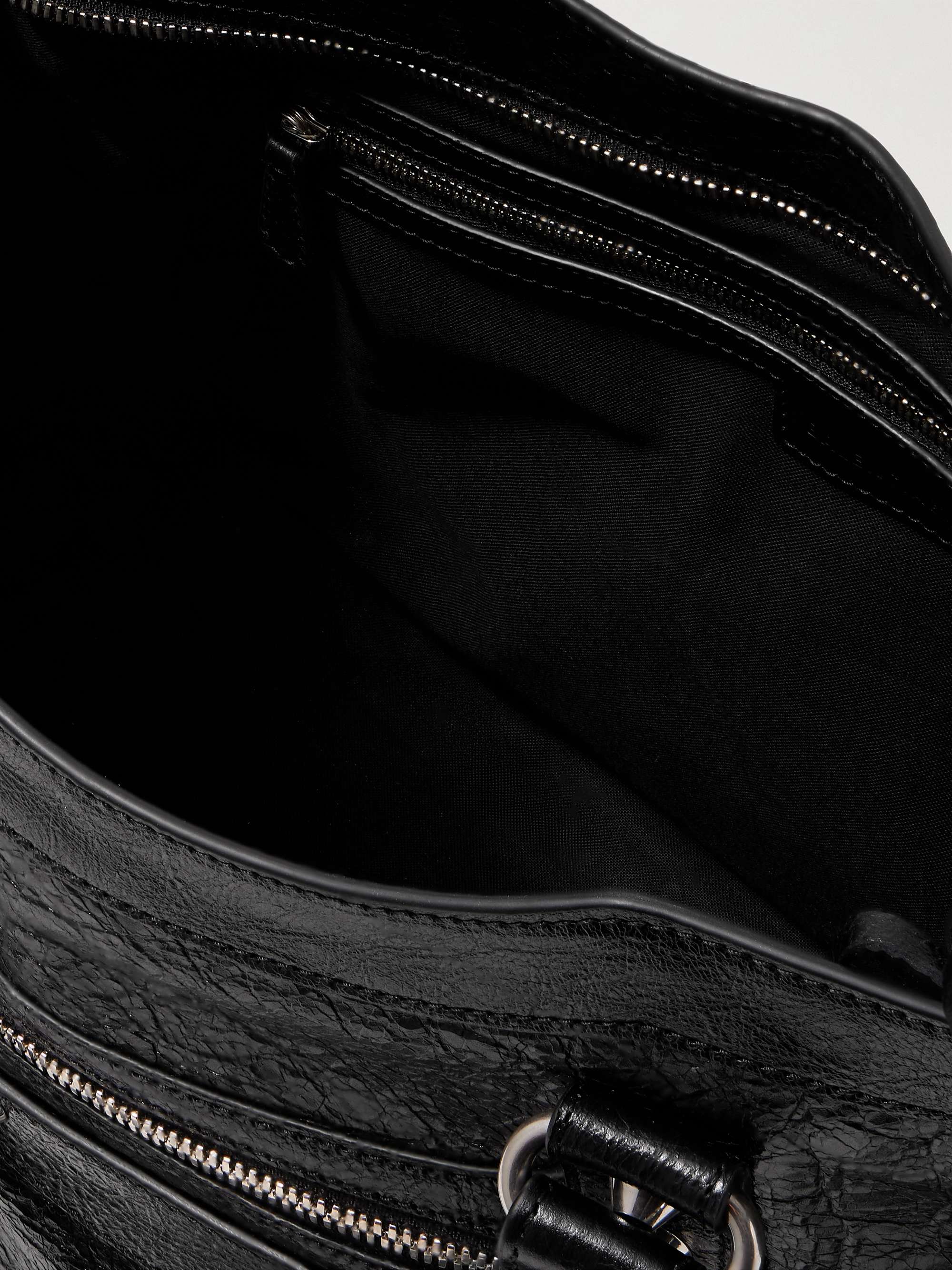 BALENCIAGA Le City Medium Arena Textured-Leather Tote for