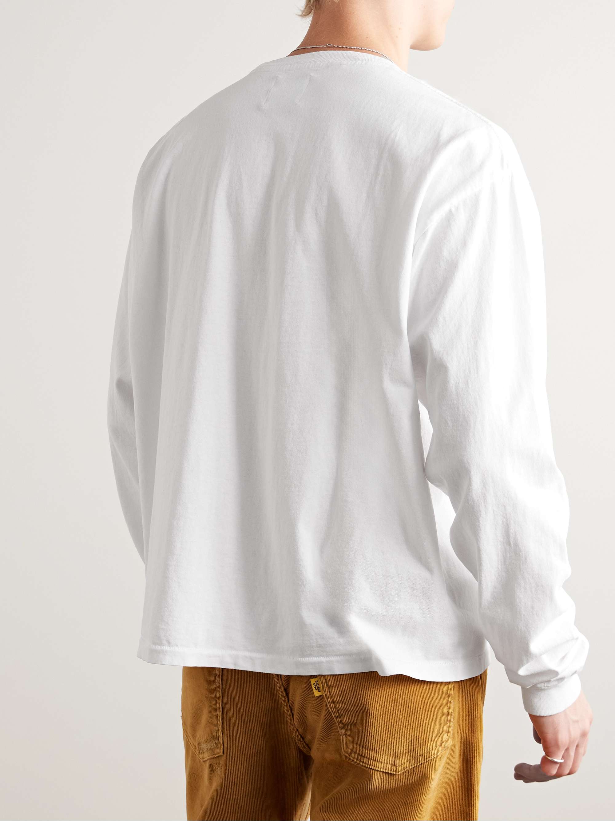 GALLERY DEPT. Dept De La Galerie Printed Cotton-Jersey T-Shirt