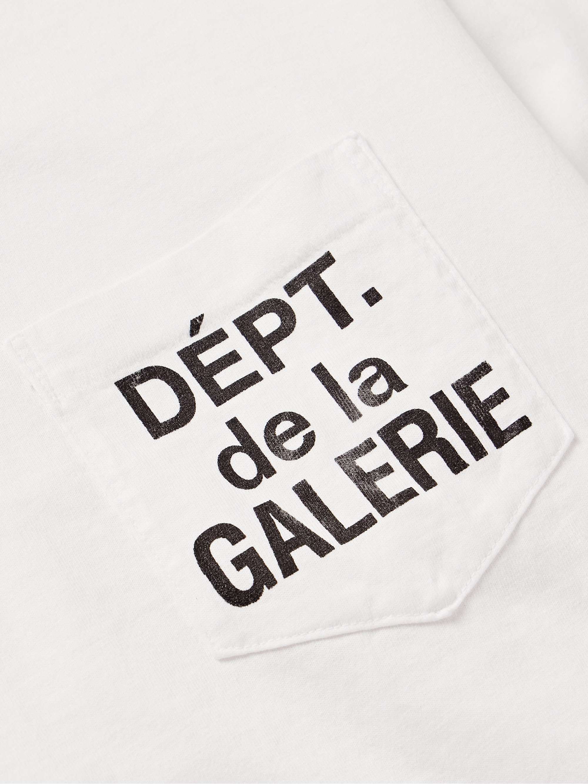 GALLERY DEPT. Dept De La Galerie Printed Cotton-Jersey T-Shirt