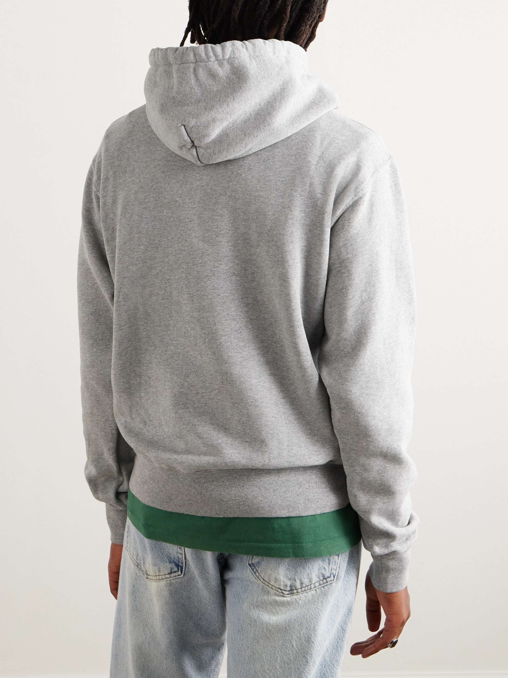 GALLERY DEPT. Logo-Print Cotton-Jersey Hoodie