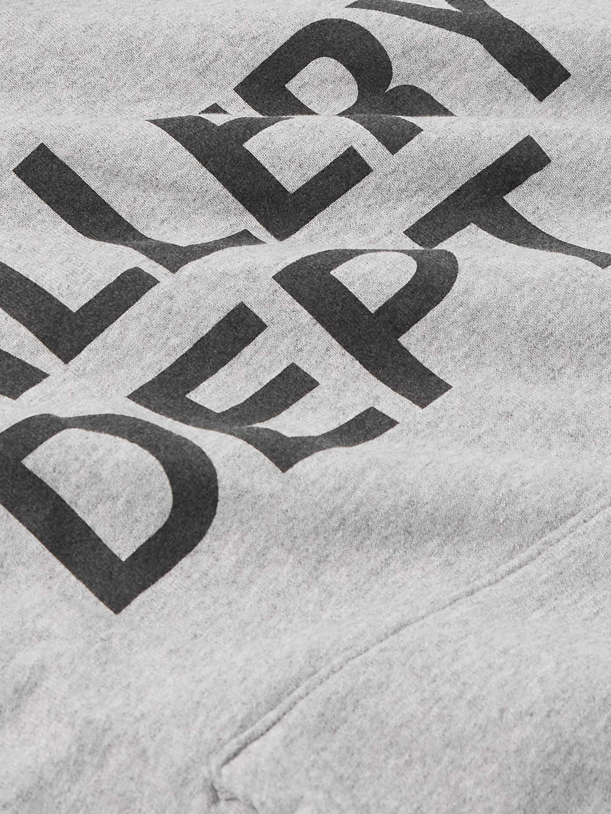 GALLERY DEPT. Logo-Print Cotton-Jersey Hoodie
