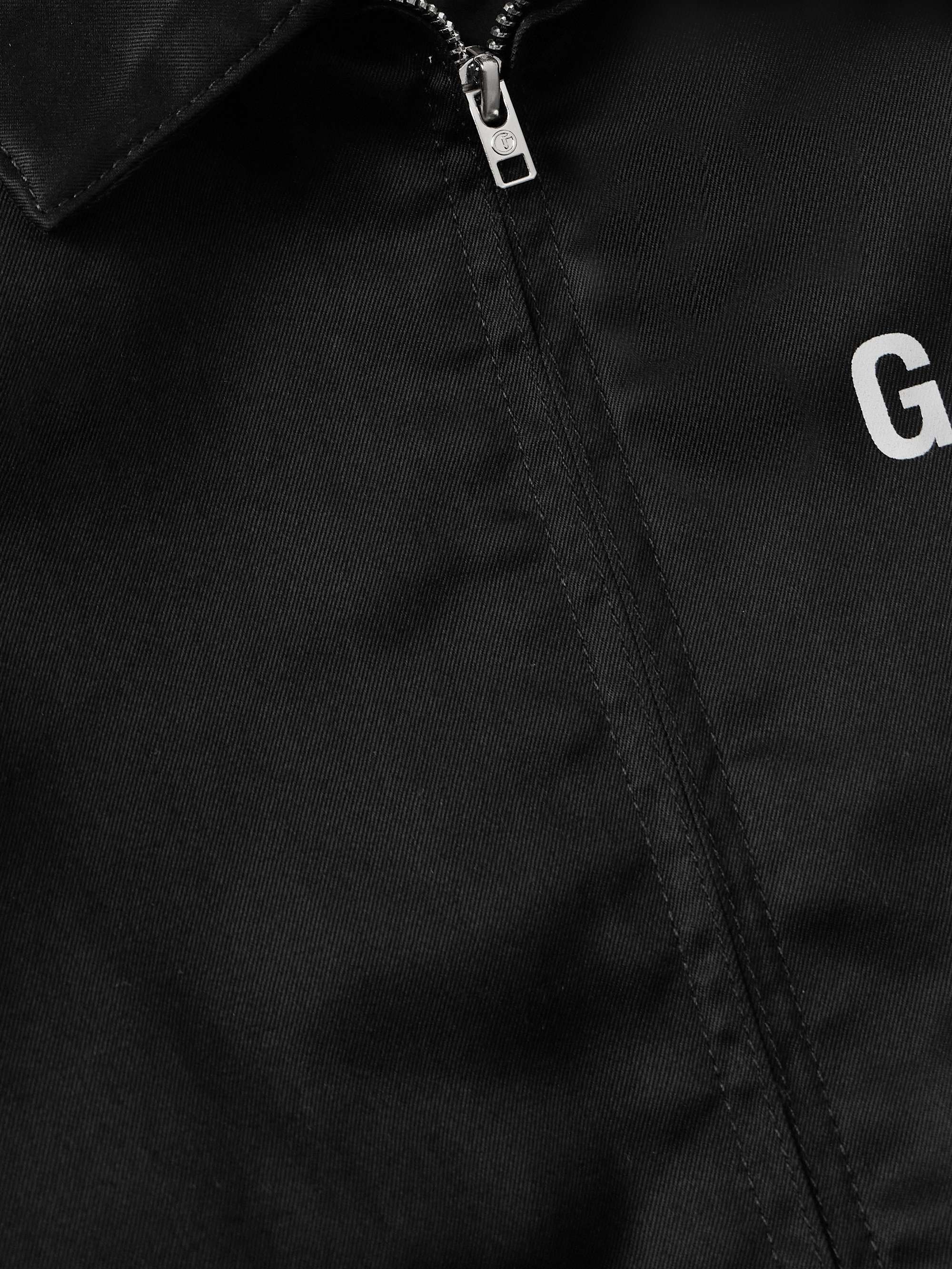 GALLERY DEPT. Montecito Logo-Print Cotton-Twill Jacket