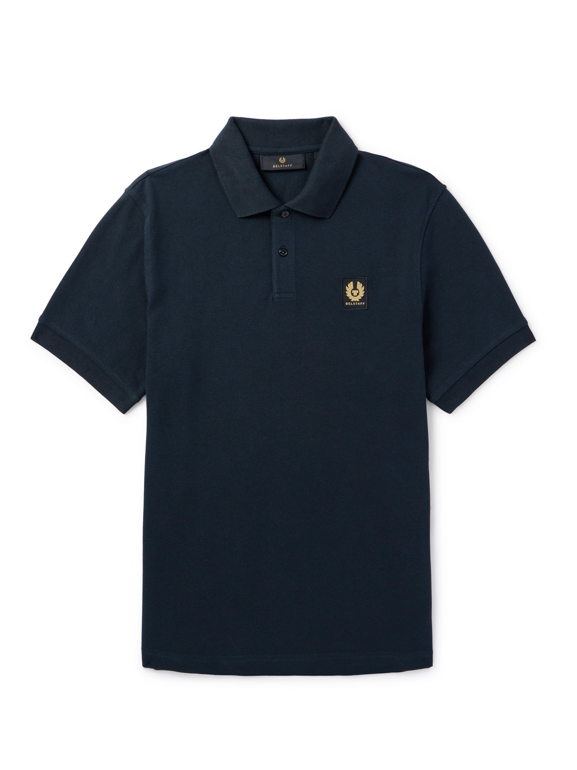 Belstaff Shirt With Regular Collar And Short Sleeves In Blue
