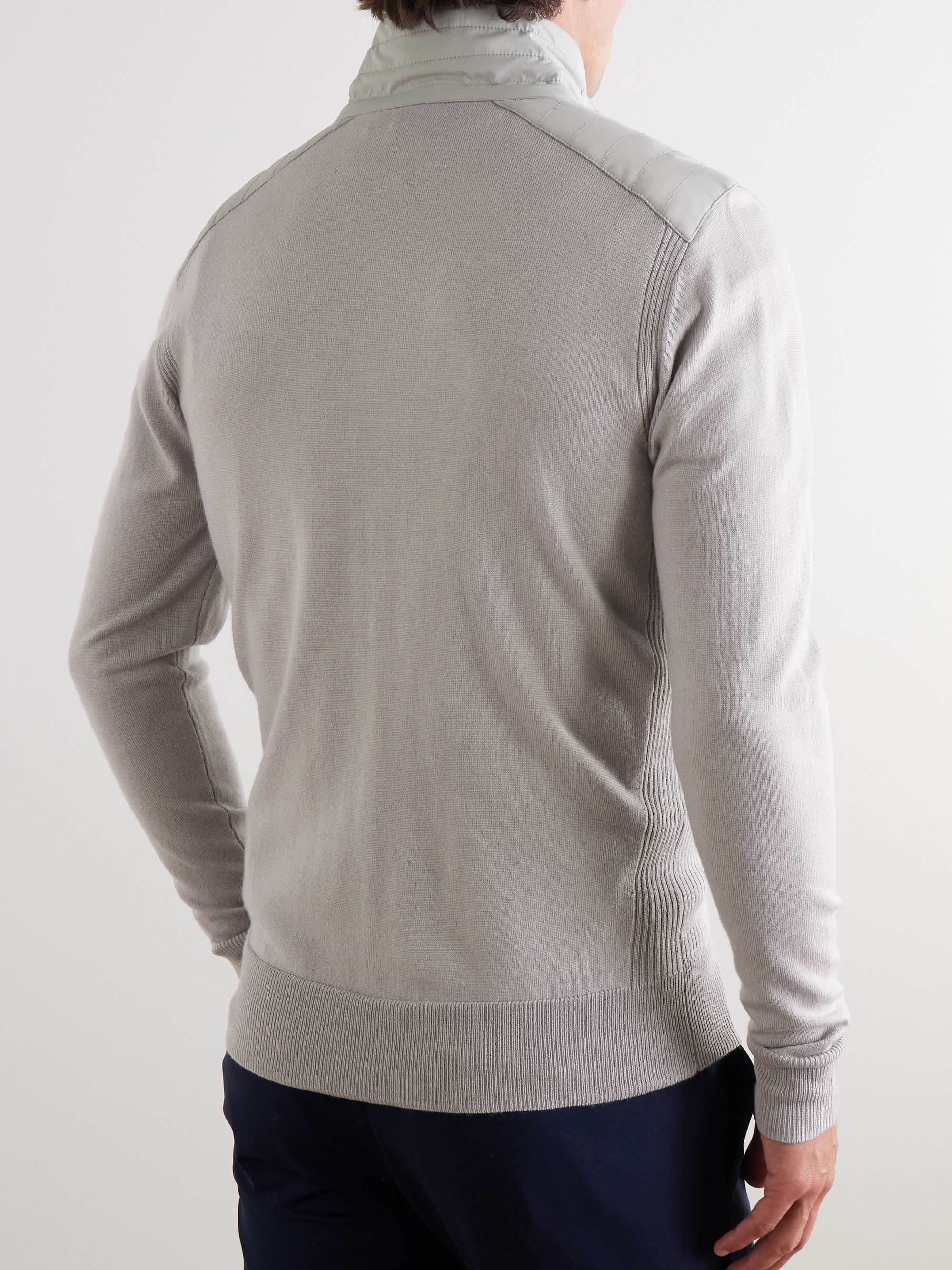 BELSTAFF Kilmington Wool Half-Zip Sweater