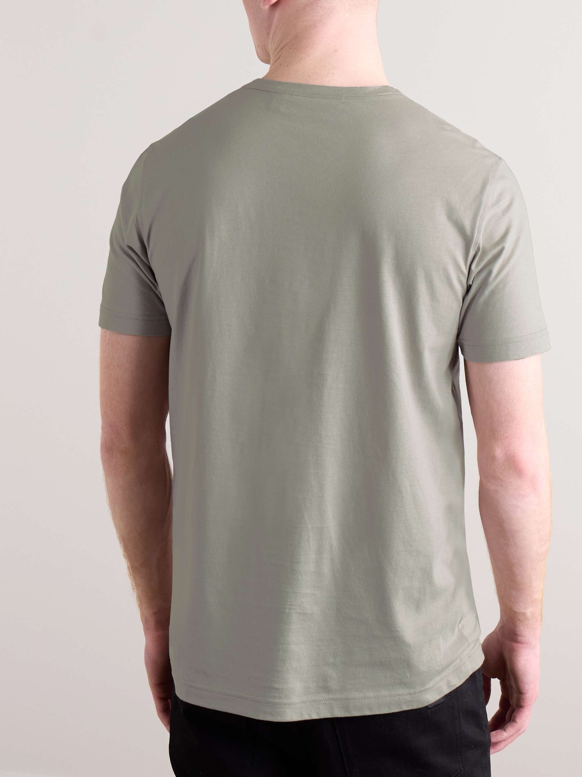 BELSTAFF Logo-Appliquéd Cotton-Jersey T-Shirt