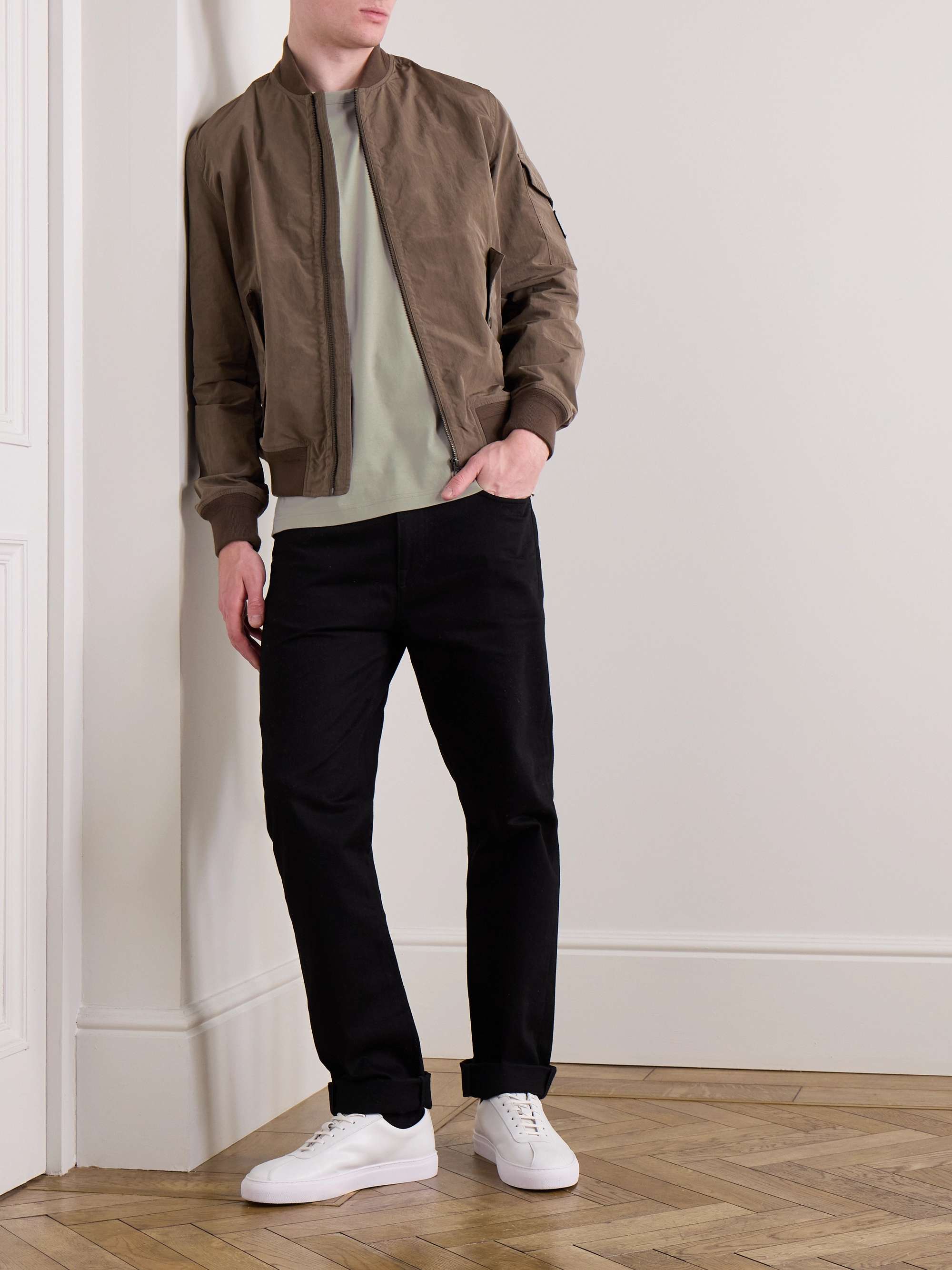 BELSTAFF Logo-Appliquéd Cotton-Jersey T-Shirt