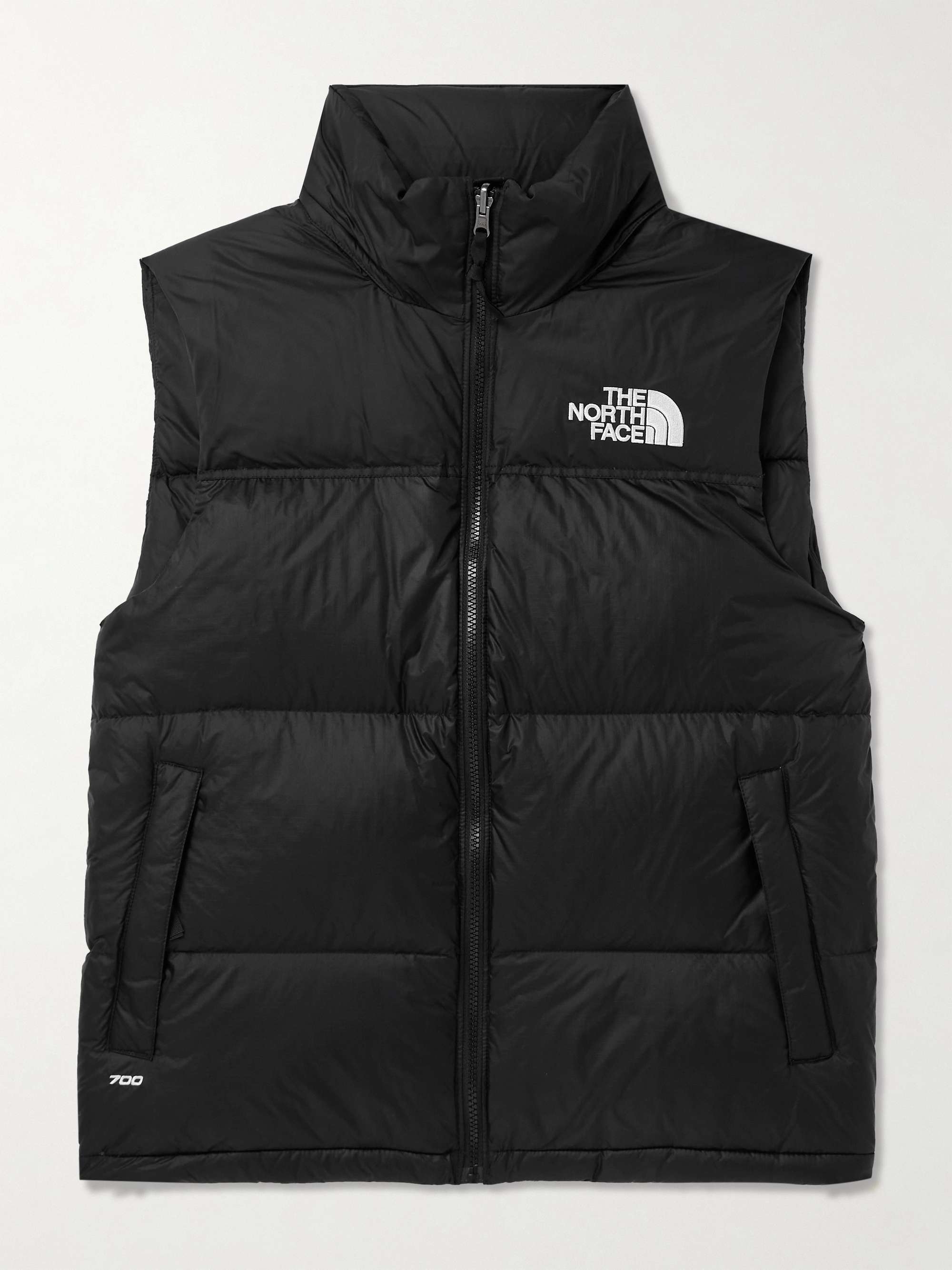 1996 Retro Nuptse Quilted Nylon Ripstop and Shell Down Gilet