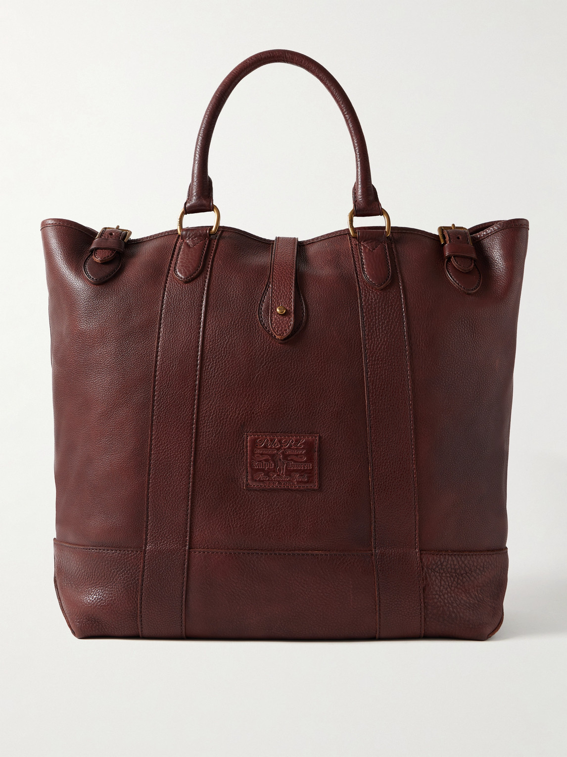 Polo Ralph Lauren Heritage Full-Grain Leather Tote Bag - Men